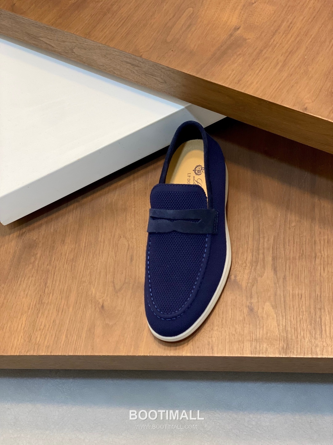 Loro Piana Wish Wool Knit Suede Calfskin Moccasin Sneakers with TPU Sole 로로피아나 위시 울 니트 스웨이드 카프스킨 모카신 스니커즈 TPU 솔 디테일 7F03036 2.5cm 6