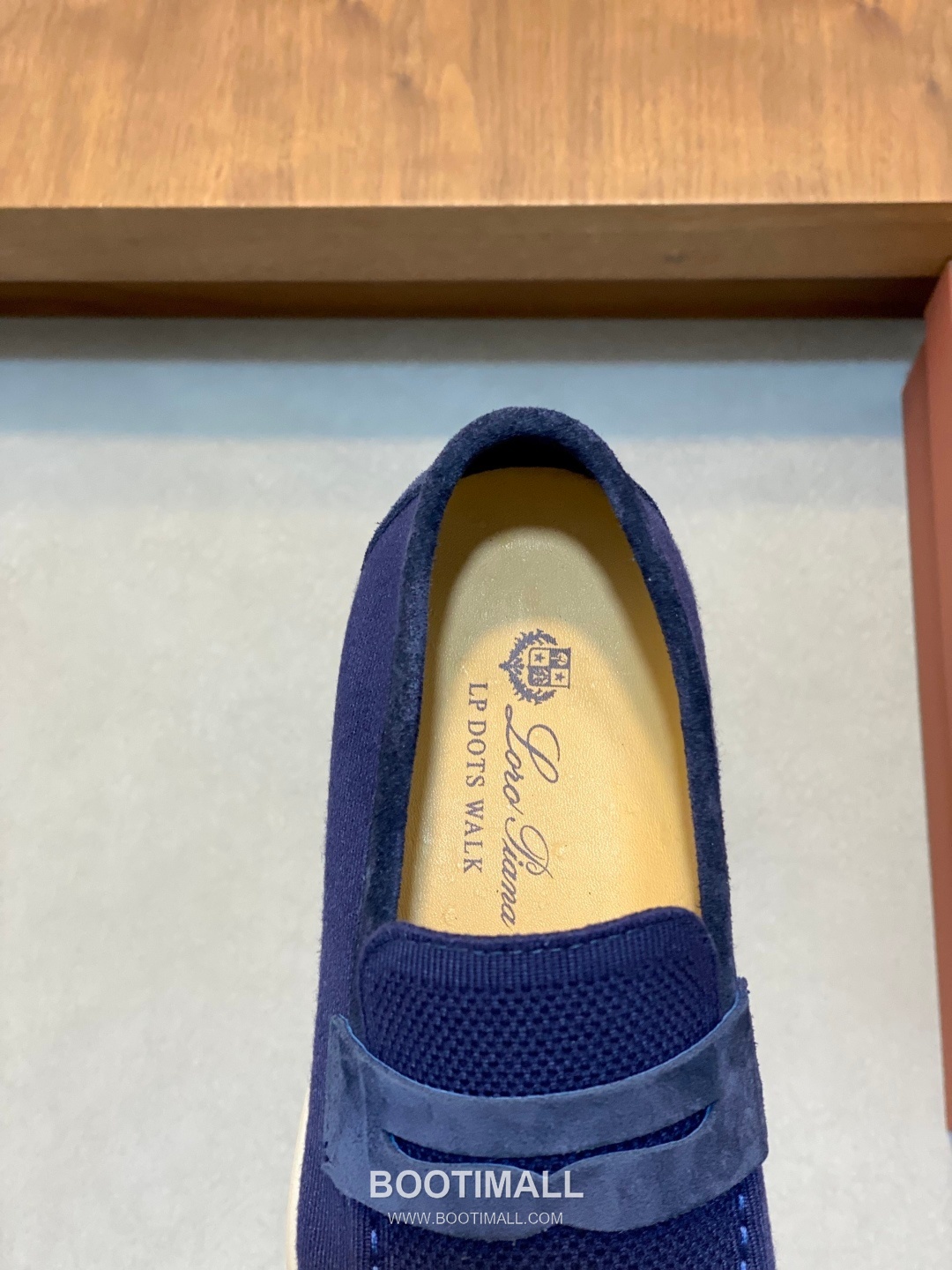 Loro Piana Wish Wool Knit Suede Calfskin Moccasin Sneakers with TPU Sole 로로피아나 위시 울 니트 스웨이드 카프스킨 모카신 스니커즈 TPU 솔 디테일 7F03036 2.5cm 7