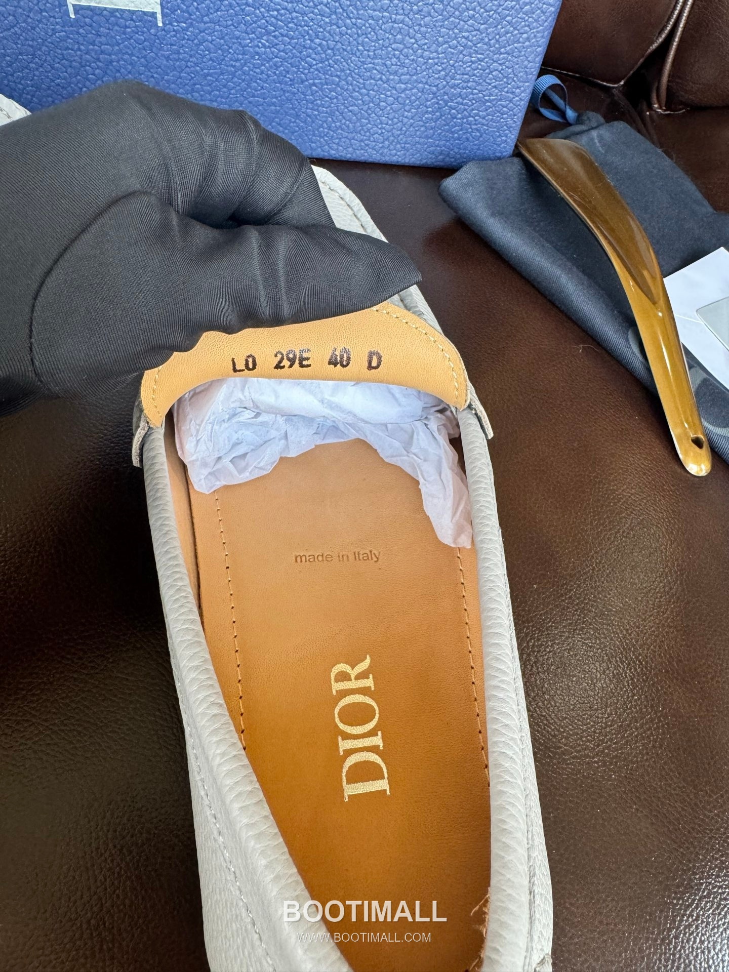 Dior Suede Calfskin Slip-on Loafer with Hand Stitch Rubber Sole 디올 스웨이드 카프스킨 슬립온 로퍼 핸드 스티치 러버솔 디테일 7F03040 2cm 7