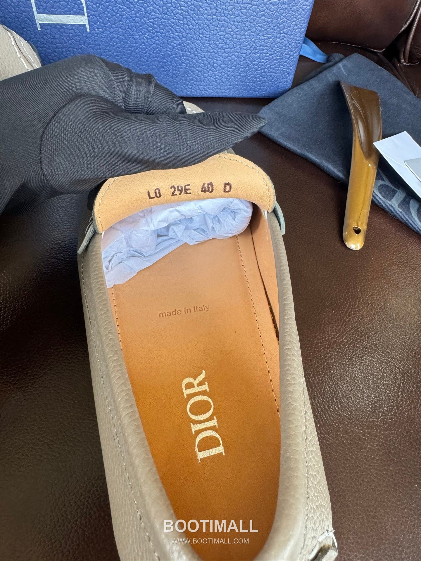 Dior Suede Calfskin Slip-on Loafer with Hand Stitch Rubber Sole 디올 스웨이드 카프스킨 슬립온 로퍼 핸드 스티치 러버솔 디테일 7F03040 2cm 8