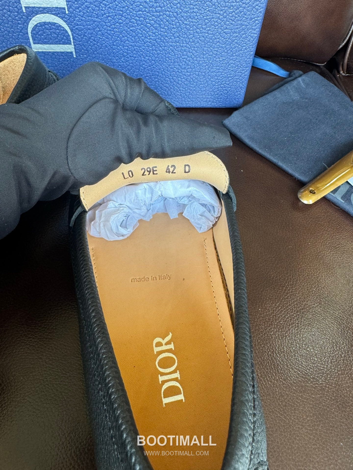 Dior Suede Calfskin Slip-on Loafer with Hand Stitch Rubber Sole 디올 스웨이드 카프스킨 슬립온 로퍼 핸드 스티치 러버솔 디테일 7F03040 2cm 6