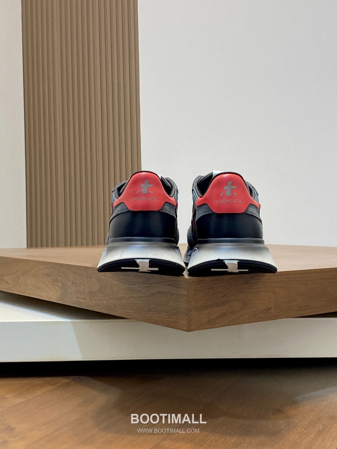 Premiata Suede Calfskin Waterproof Fabric Low Sneakers with Logo Stitch Detail Rubber Sole 프리미아타 스웨이드 카프스킨 방수 패브릭 로우 스니커즈 로고 스티치 디테일 러버솔 7F03038 3cm 8