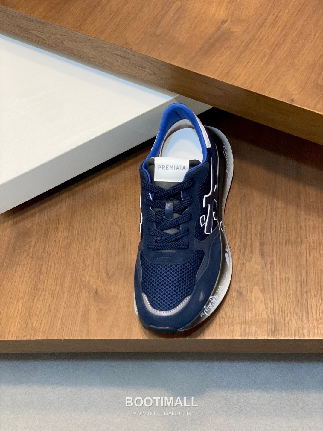 Premiata Suede Calfskin Waterproof Fabric Low Sneakers with Logo Stitch Detail Rubber Sole 프리미아타 스웨이드 카프스킨 방수 패브릭 로우 스니커즈 로고 스티치 디테일 러버솔 7F03038 3cm 6