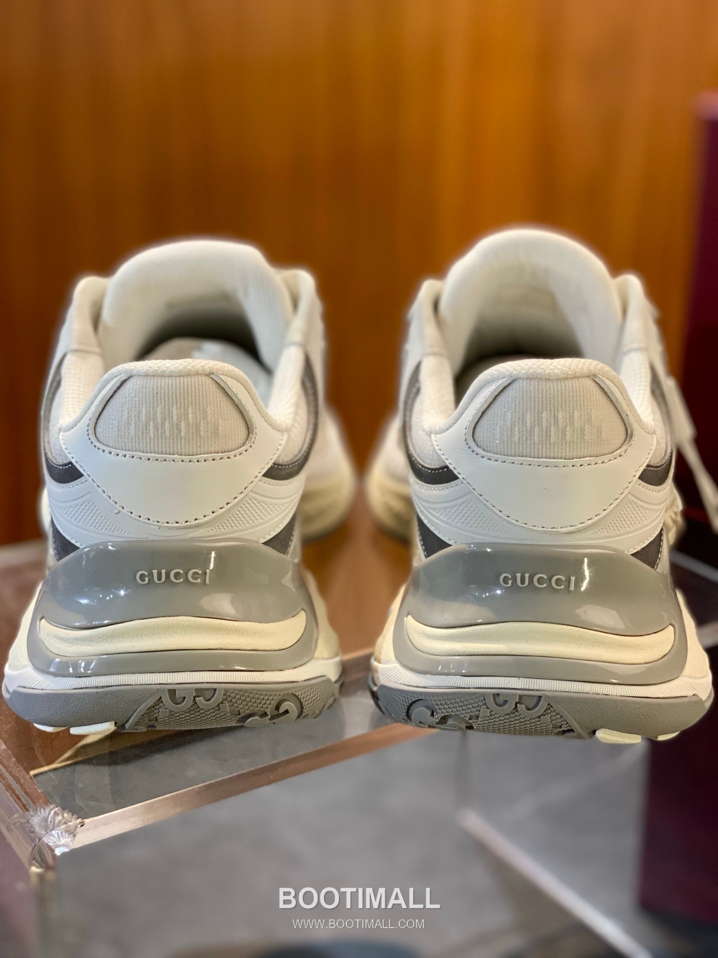 Gucci 2.0 Canvas Leather Chunky Sneakers with Web Stripe Detail EVA Sole 구찌 2.0 캔버스 레더 청키 스니커즈 웹 스트라이프 디테일 EVA 솔 4.5cm 6