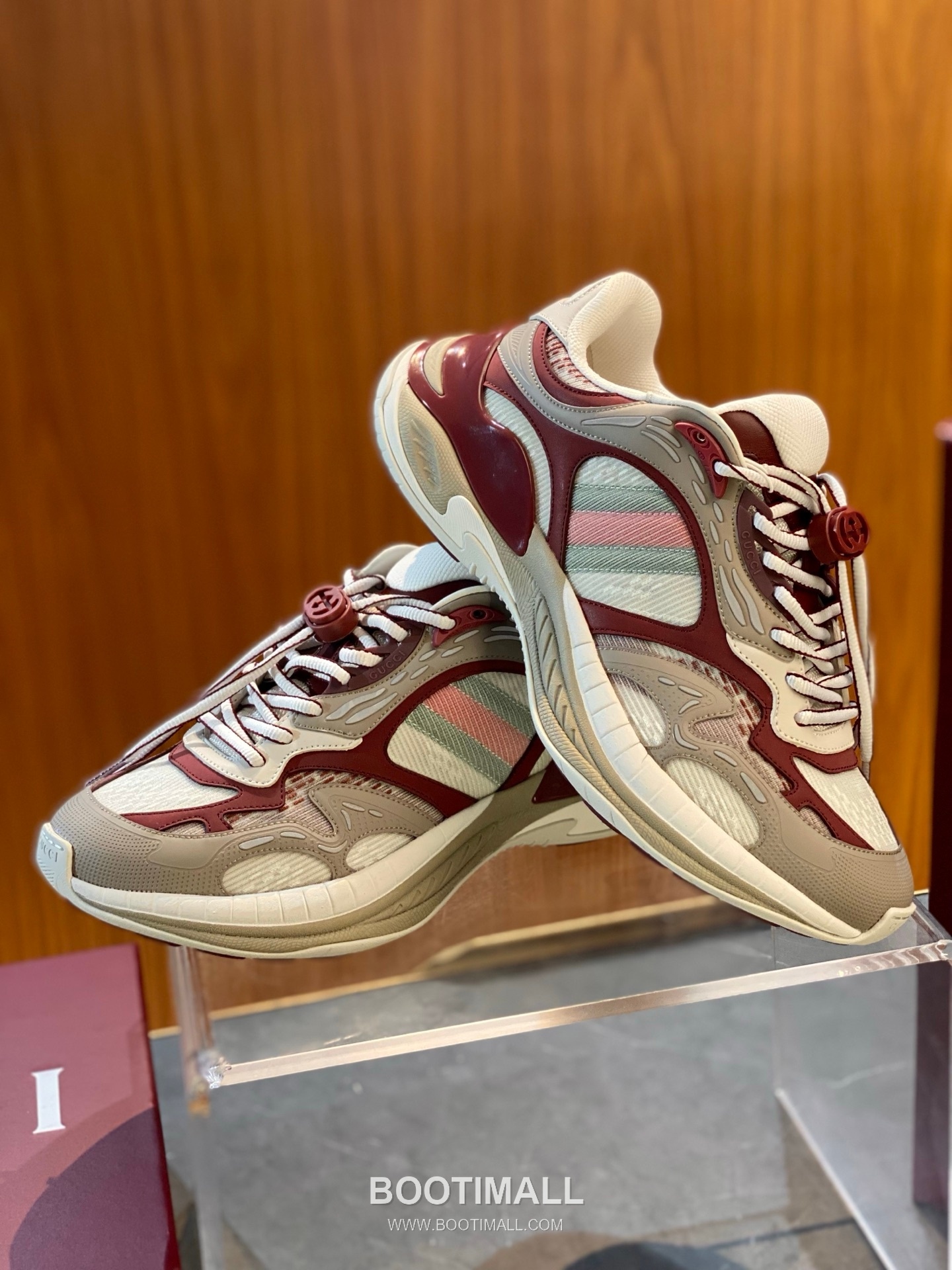 Gucci 2.0 Canvas Leather Chunky Sneakers with Web Stripe Detail EVA Sole 구찌 2.0 캔버스 레더 청키 스니커즈 웹 스트라이프 디테일 EVA 솔 4.5cm 4