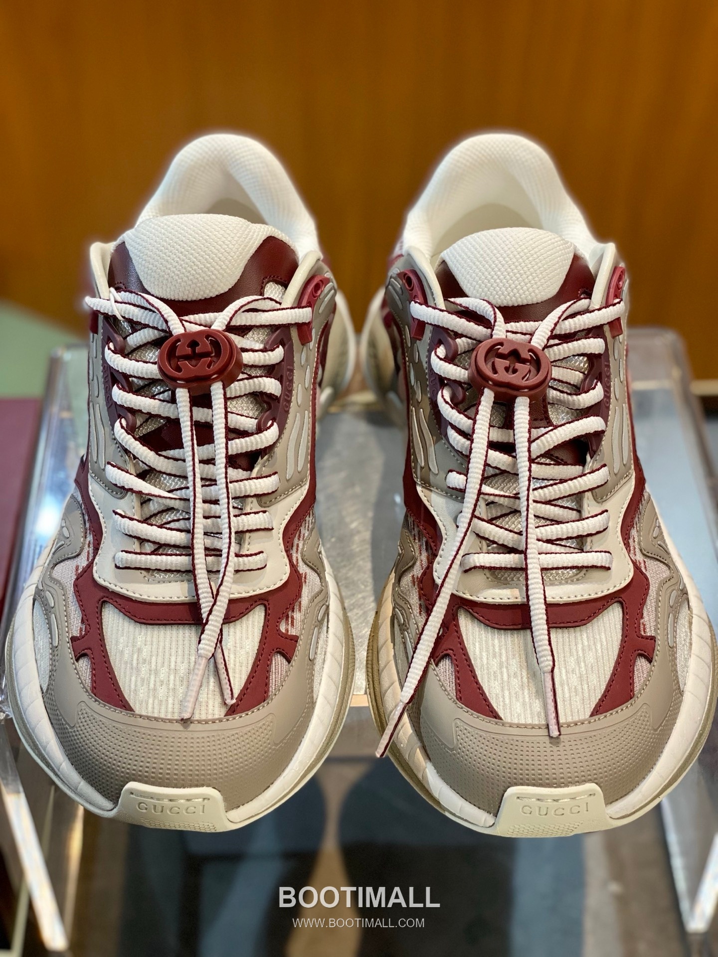 Gucci 2.0 Canvas Leather Chunky Sneakers with Web Stripe Detail EVA Sole 구찌 2.0 캔버스 레더 청키 스니커즈 웹 스트라이프 디테일 EVA 솔 4.5cm 7