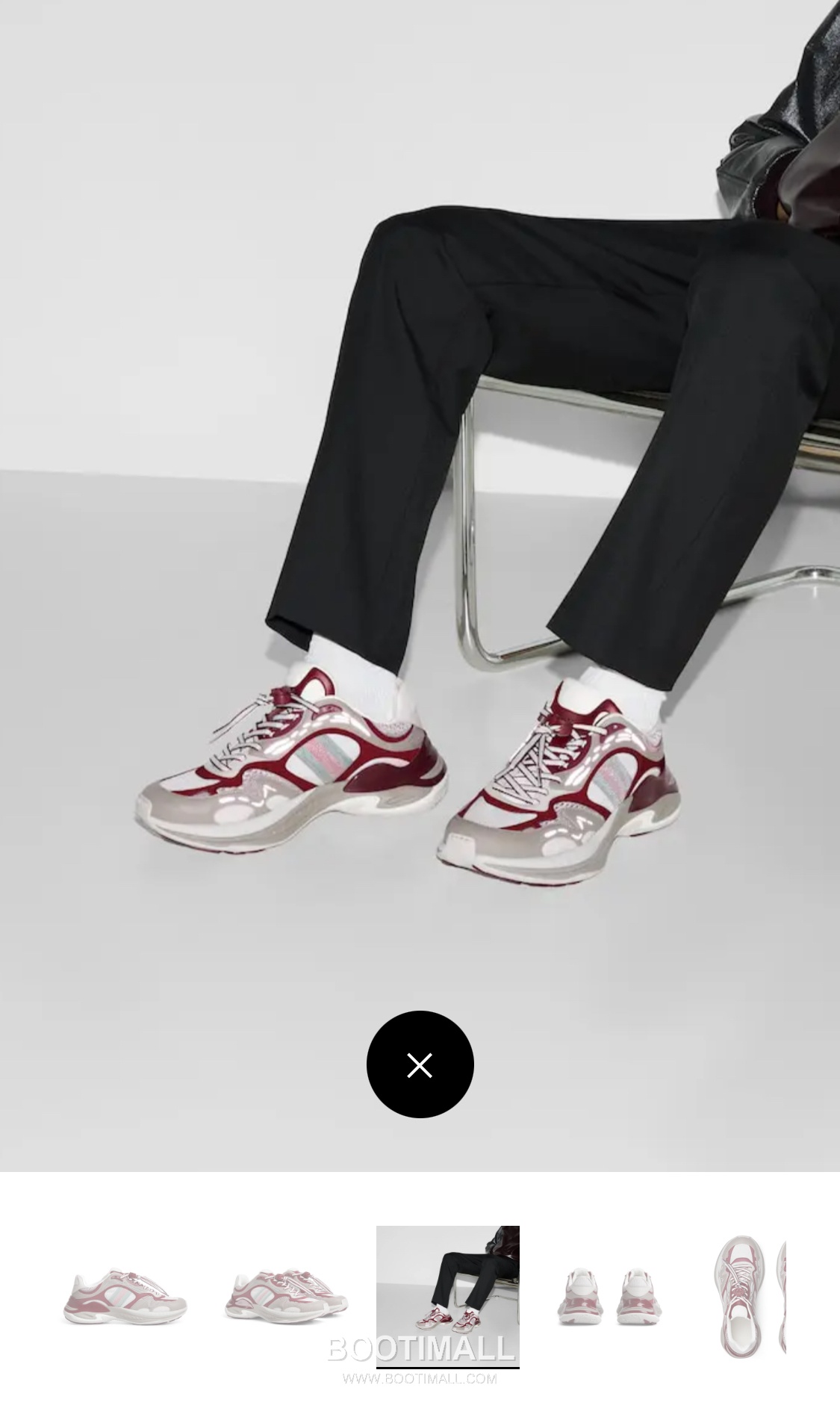 Gucci 2.0 Canvas Leather Chunky Sneakers with Web Stripe Detail EVA Sole 구찌 2.0 캔버스 레더 청키 스니커즈 웹 스트라이프 디테일 EVA 솔 4.5cm 9