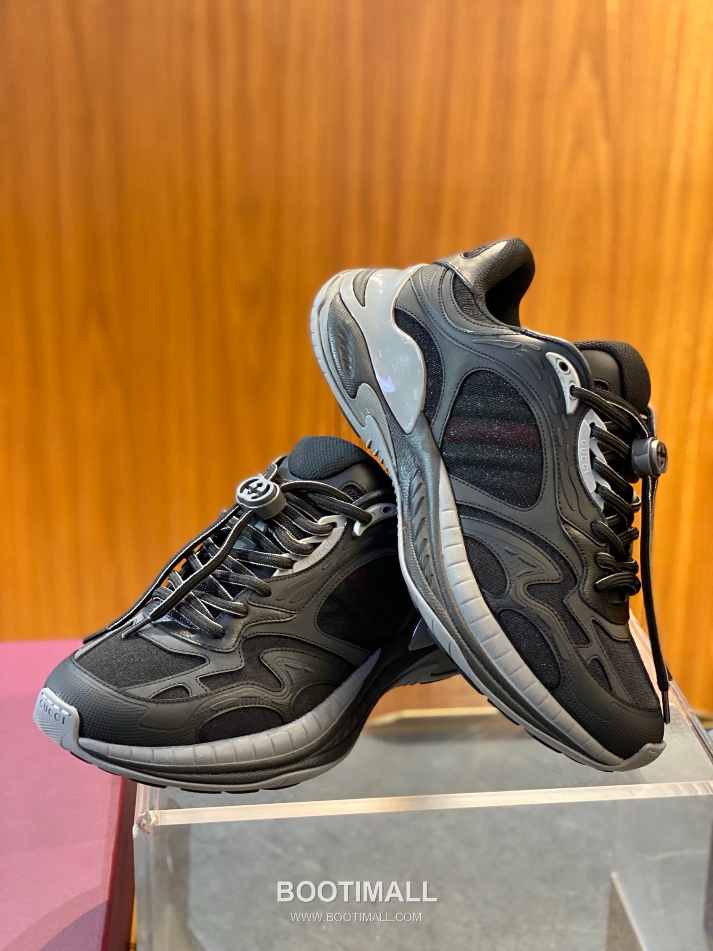 Gucci 2.0 Canvas Leather Chunky Sneakers with Web Stripe Detail EVA Sole 구찌 2.0 캔버스 레더 청키 스니커즈 웹 스트라이프 디테일 EVA 솔 4.5cm 3