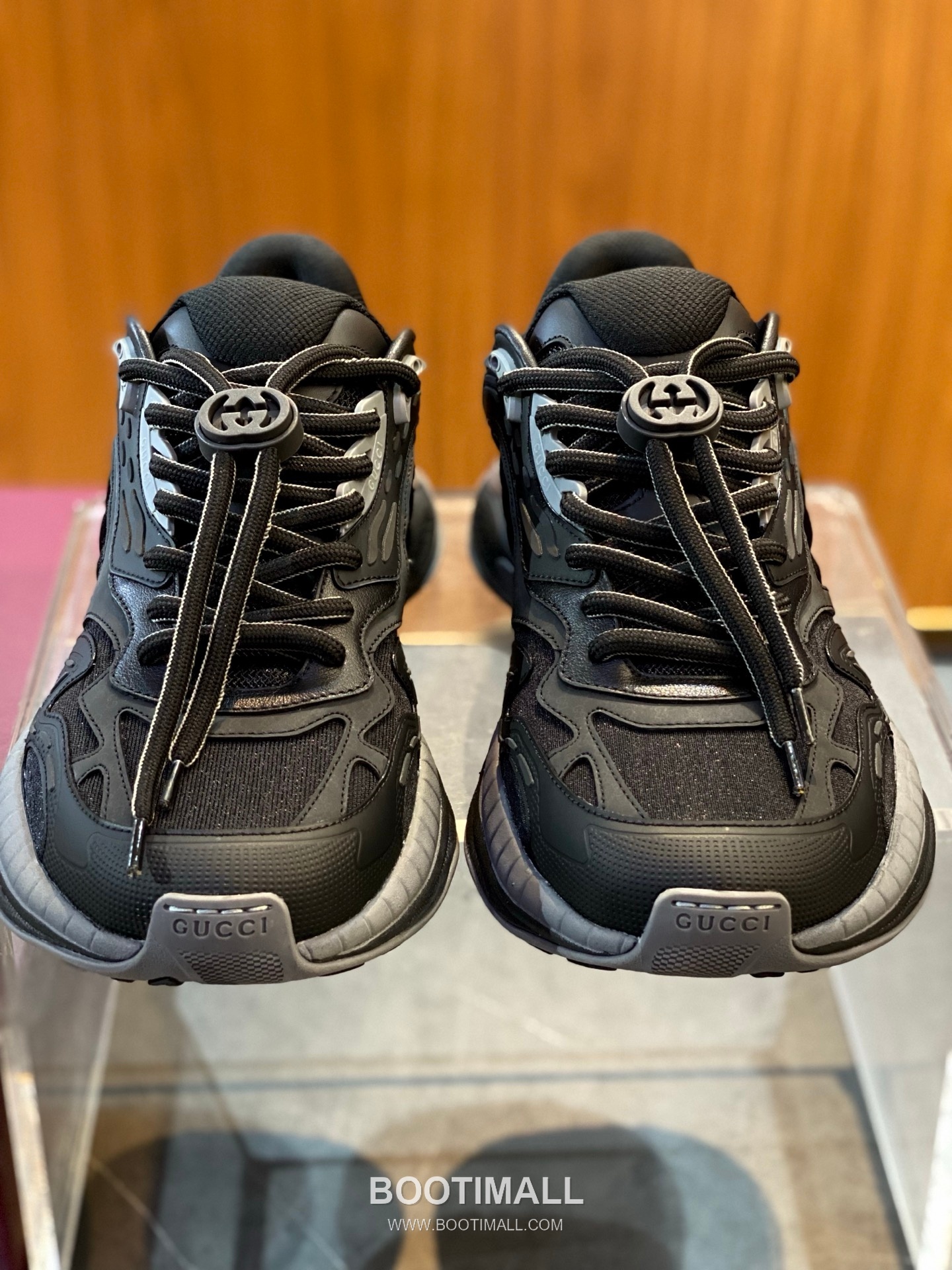 Gucci 2.0 Canvas Leather Chunky Sneakers with Web Stripe Detail EVA Sole 구찌 2.0 캔버스 레더 청키 스니커즈 웹 스트라이프 디테일 EVA 솔 4.5cm 9