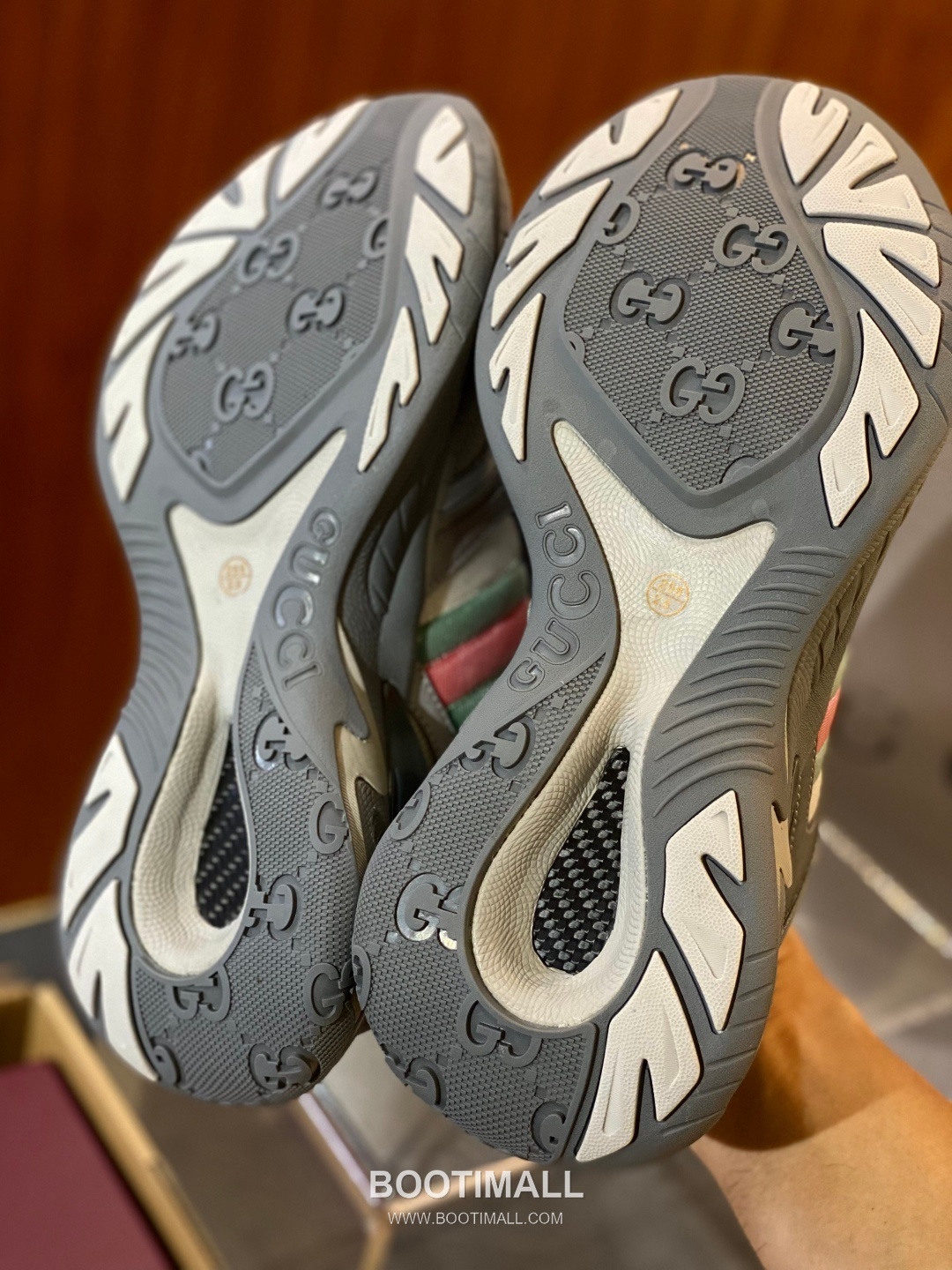 Gucci 2.0 Canvas Leather Chunky Sneakers with Web Stripe Detail EVA Sole 구찌 2.0 캔버스 레더 청키 스니커즈 웹 스트라이프 디테일 EVA 솔 4.5cm 8