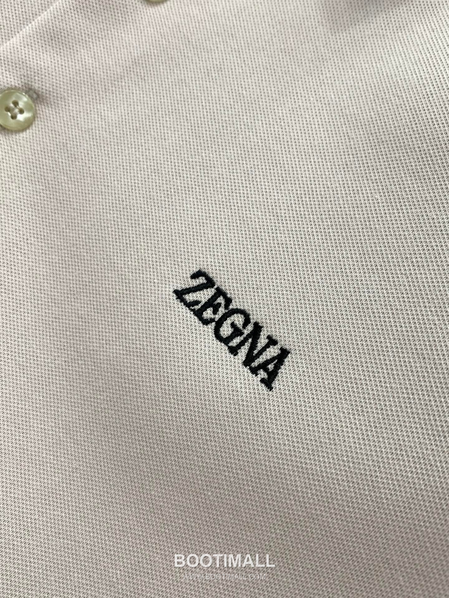 Zegna Cotton Collared Short Sleeve Polo Shirt with Minimal Design 제냐 코튼 카라 반팔 폴로 셔츠 미니멀 디자인 6