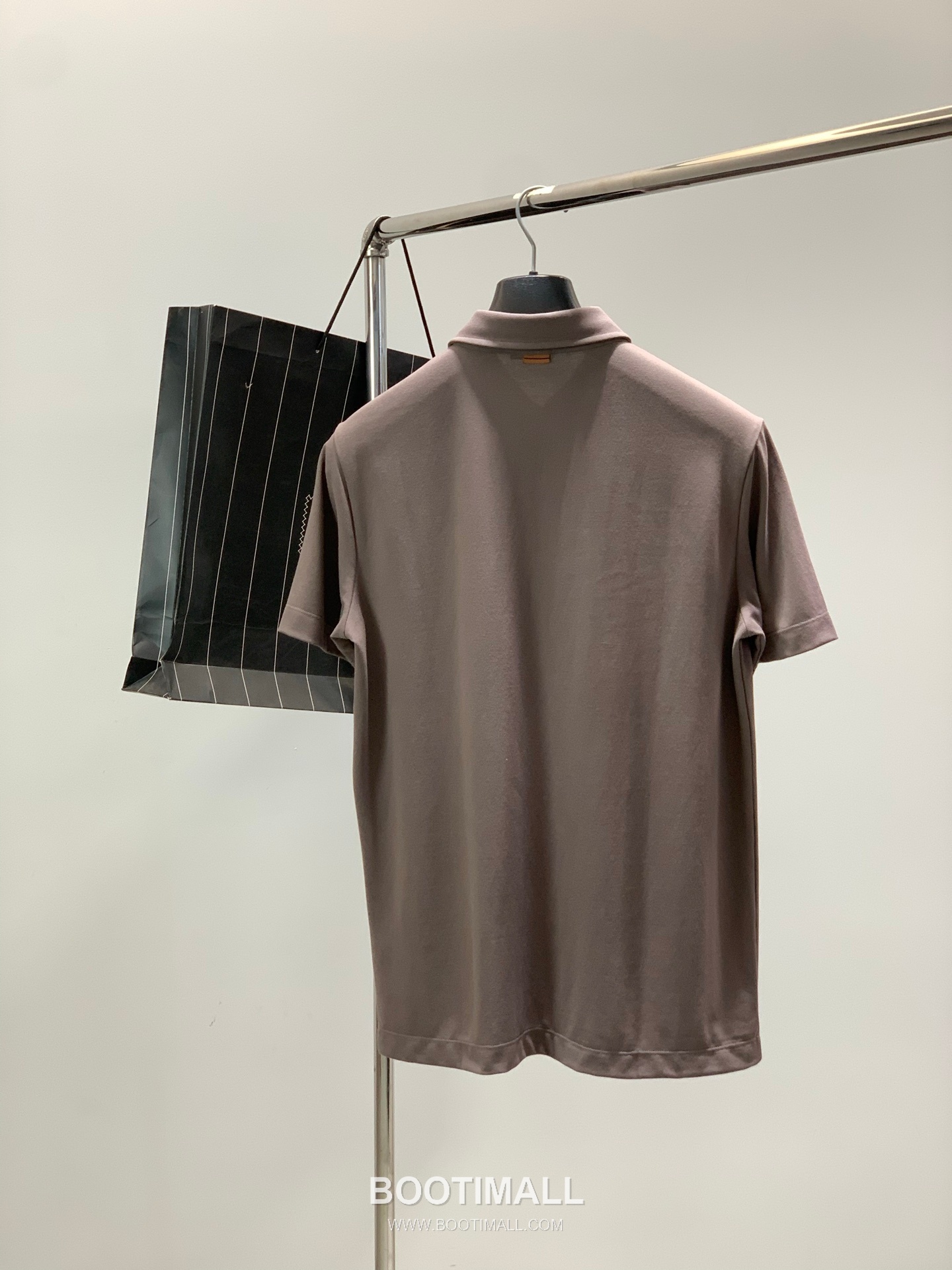 Zegna Cotton Collared Short Sleeve Polo Shirt with Minimal Design 제냐 코튼 카라 반팔 폴로 셔츠 미니멀 디자인 2