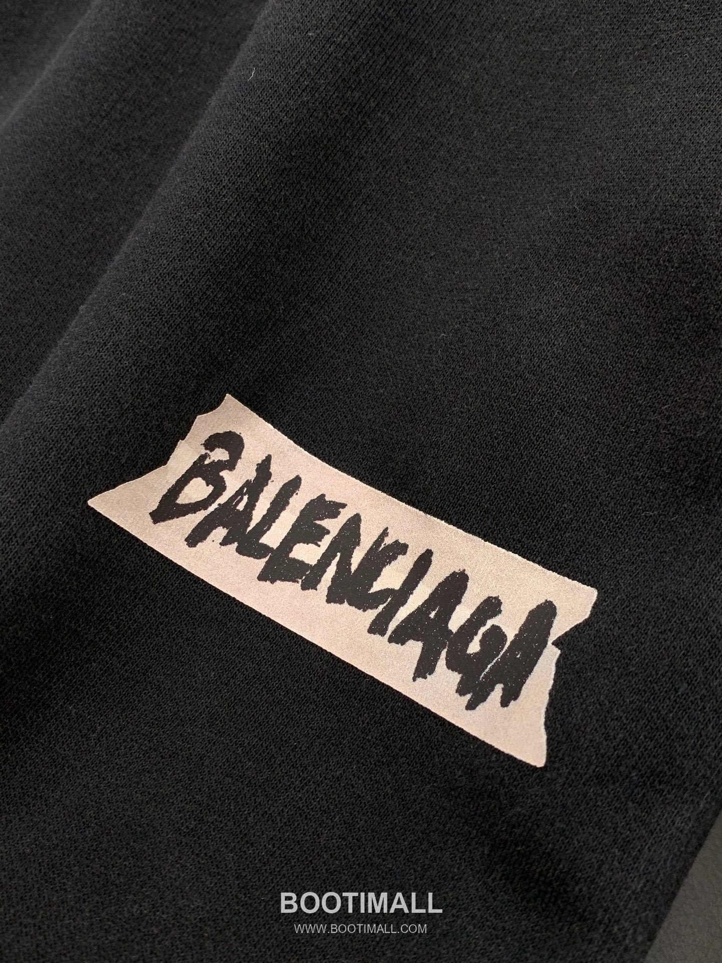 Balenciaga SS26 Cotton Blend Elastic Waist Pants with Logo Print 발렌시아가 SS26 코튼 혼방 밴딩 팬츠 로고 프린트 8