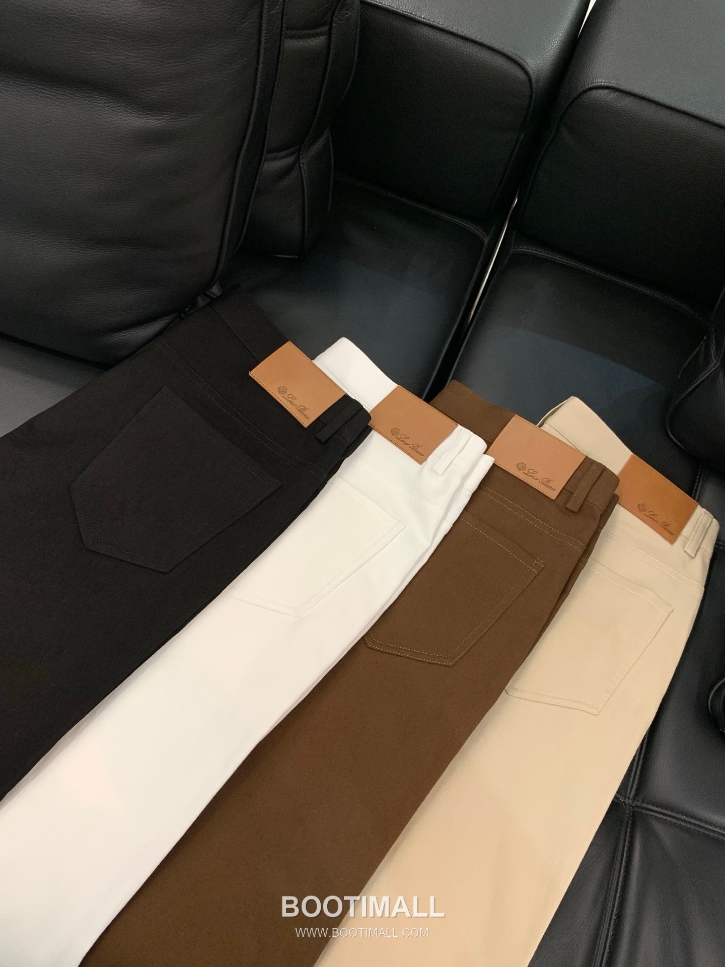 Loro Piana SS26 Cotton Blend Casual Pants with Logo Print 로로피아나 SS26 코튼 혼방 캐주얼 팬츠 로고 프린트 9