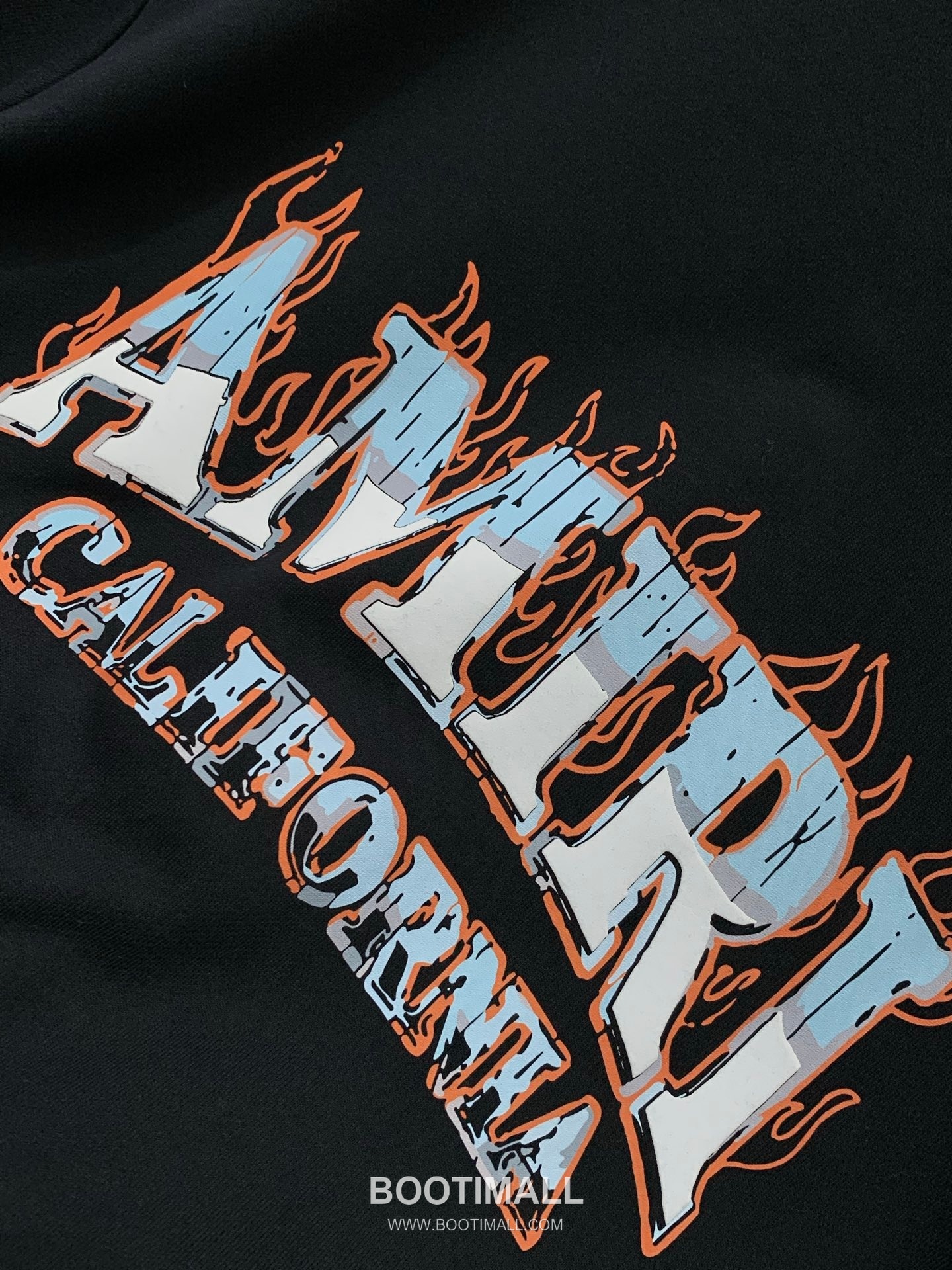 Amiri SS26 Cotton Blend Hooded Zip Jacket with Logo Print 아미리 SS26 코튼 혼방 후드 집 재킷 로고 프린트 7