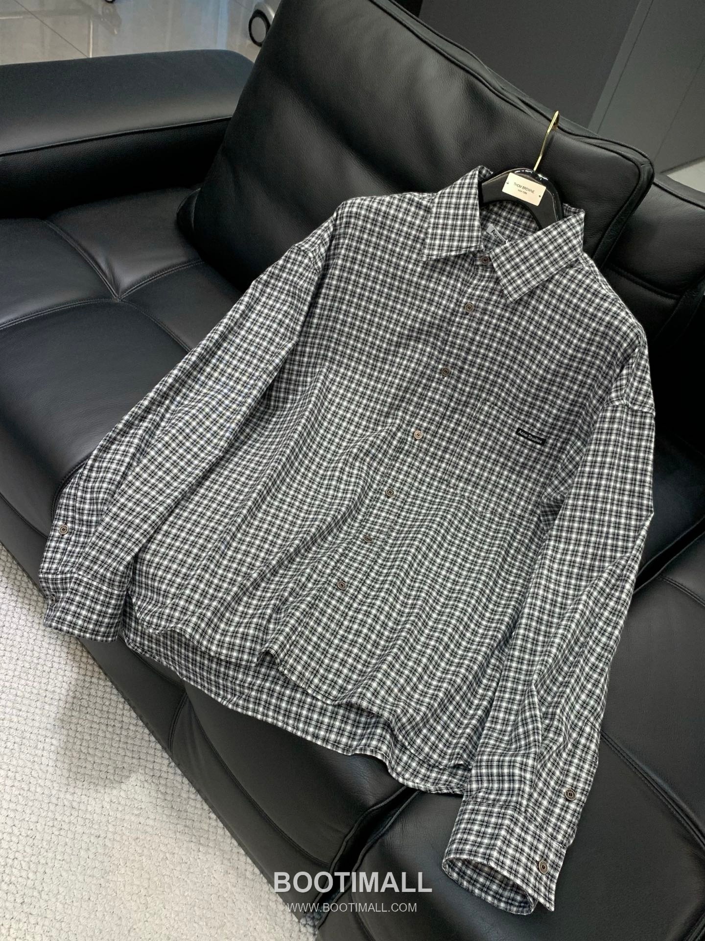 Acne Studios SS26 Cotton Long Sleeve Shirt with Embroidered Logo 아크네스튜디오 SS26 코튼 롱슬리브 셔츠 자수 로고 3