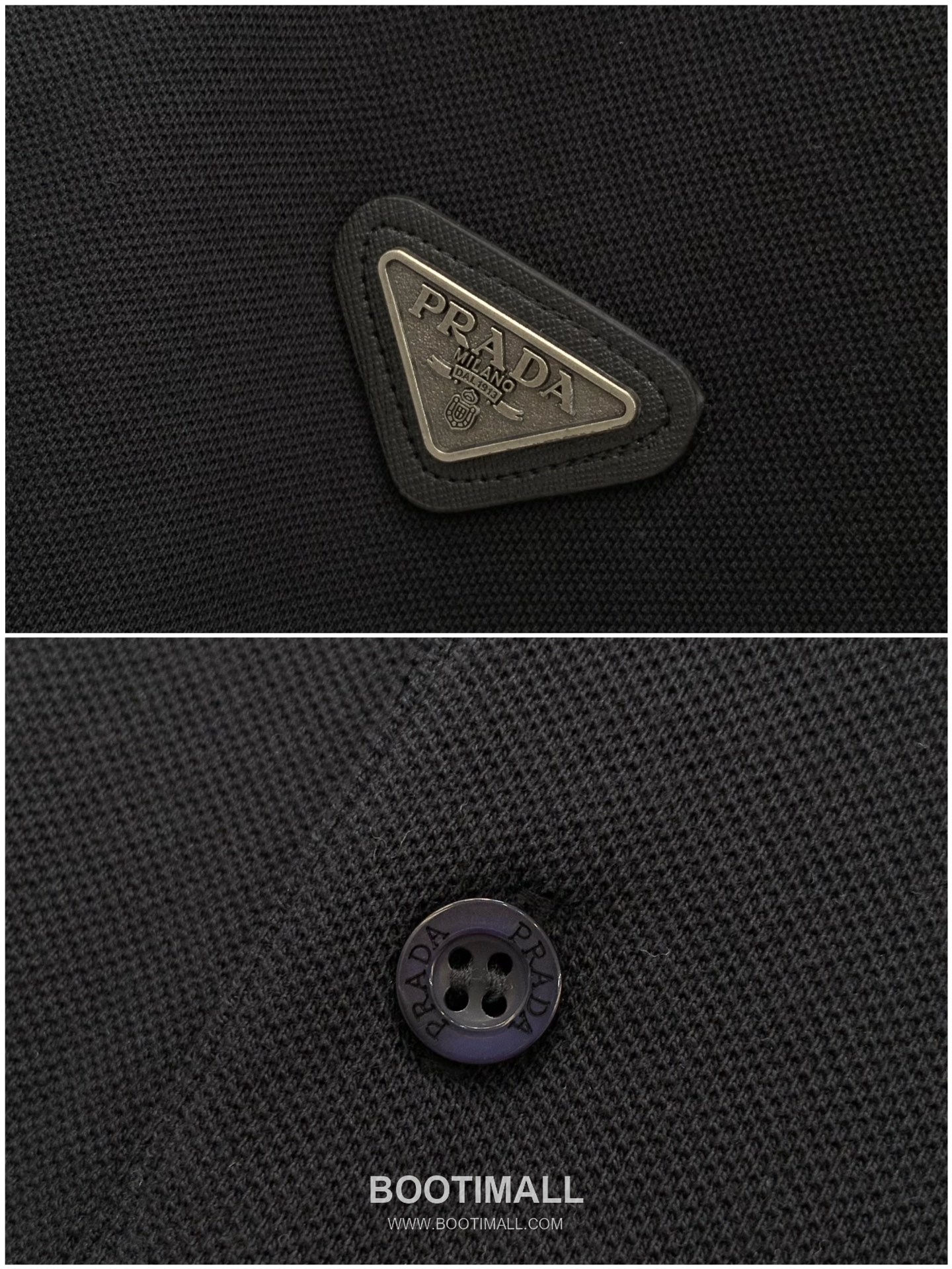 Prada SS26 Cotton Collared Short Sleeve T-Shirt with Logo Print 프라다 SS26 코튼 카라 반팔 티셔츠 로고 프린트 7