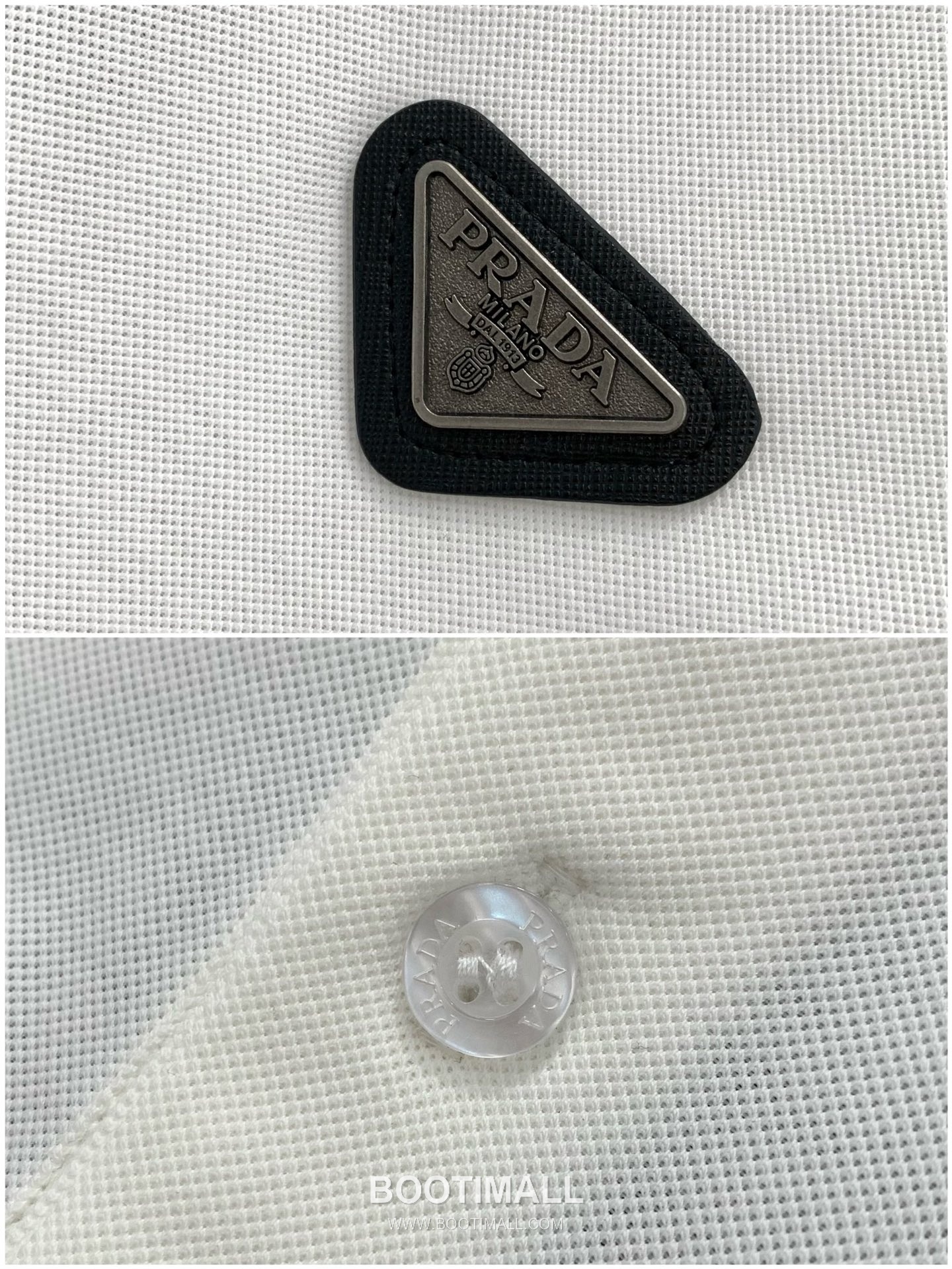 Prada SS26 Cotton Collared Short Sleeve T-Shirt with Logo Print 프라다 SS26 코튼 카라 반팔 티셔츠 로고 프린트 7