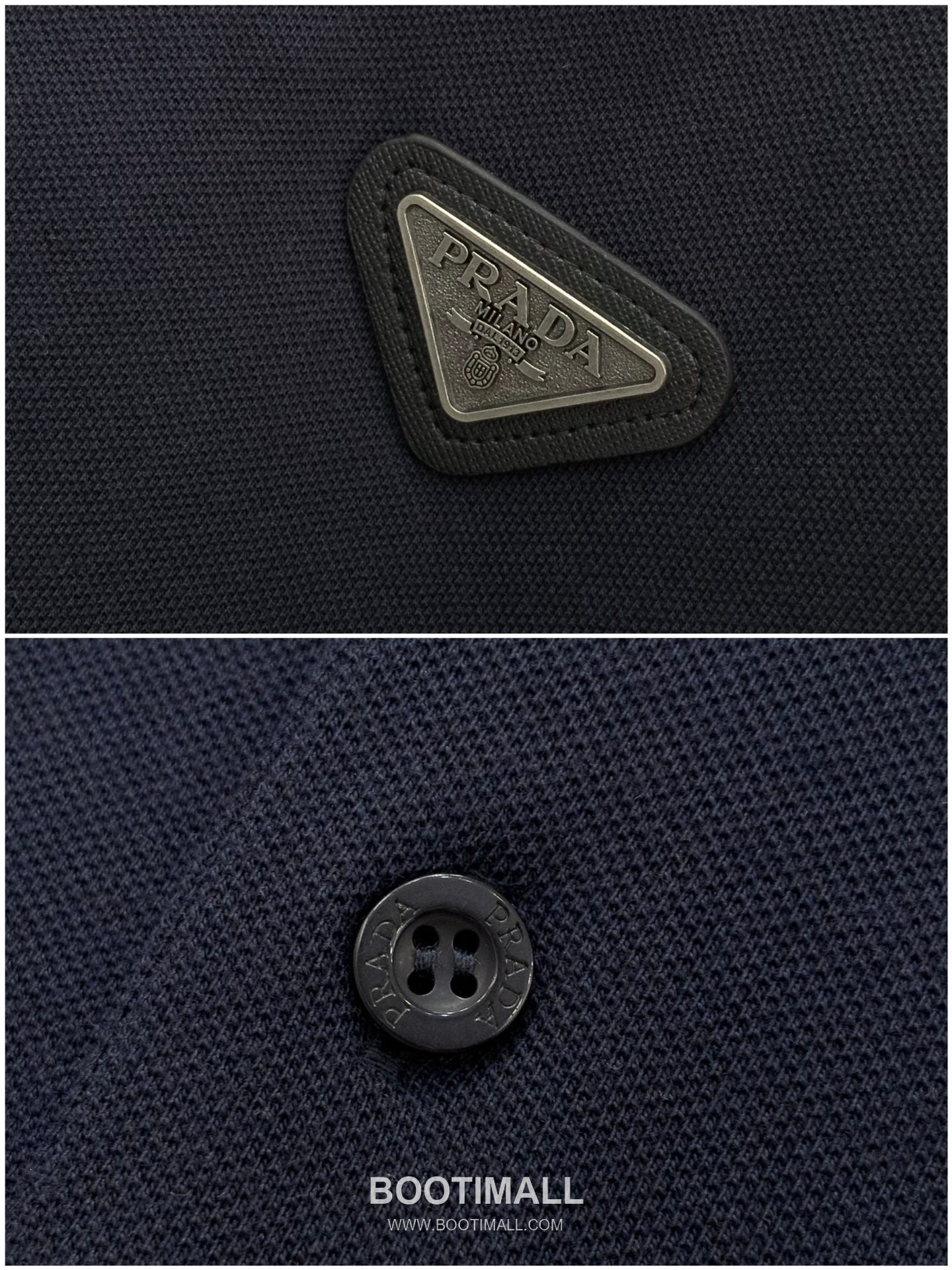 Prada SS26 Cotton Collared Short Sleeve T-Shirt with Logo Print 프라다 SS26 코튼 카라 반팔 티셔츠 로고 프린트 7