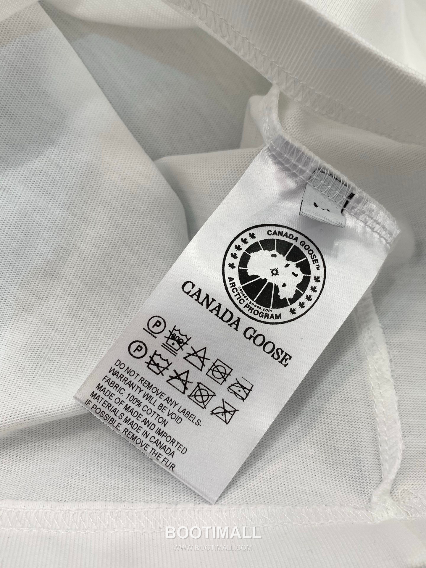 Canada Goose SS26 Cotton Crewneck T-Shirt with Embroidered Logo 캐나다구스 SS26 코튼 크루넥 티셔츠 자수 로고 8