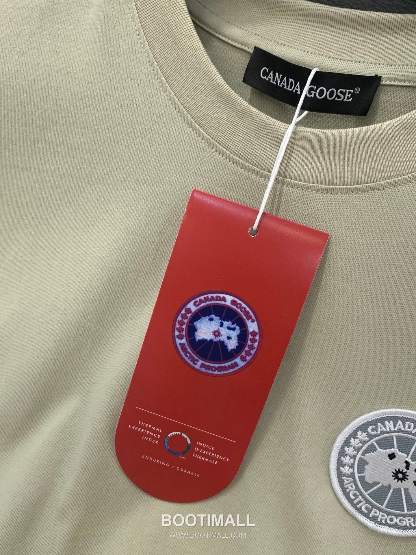 Canada Goose SS26 Cotton Crewneck T-Shirt with Embroidered Logo 캐나다구스 SS26 코튼 크루넥 티셔츠 자수 로고 7
