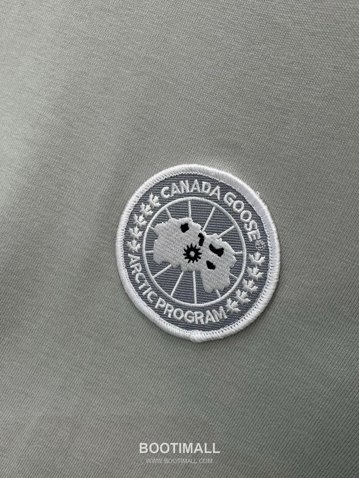 Canada Goose SS26 Cotton Crewneck T-Shirt with Embroidered Logo 캐나다구스 SS26 코튼 크루넥 티셔츠 자수 로고 6