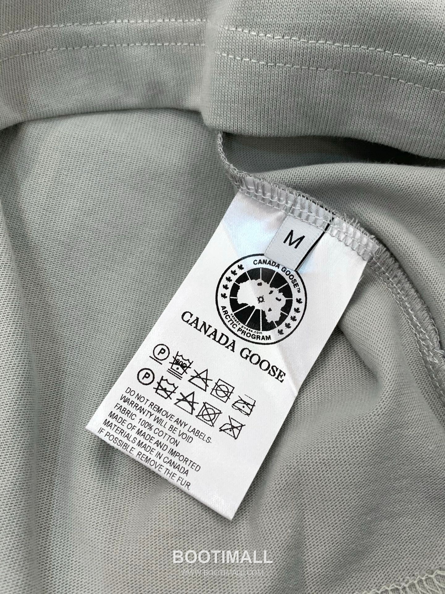 Canada Goose SS26 Cotton Crewneck T-Shirt with Embroidered Logo 캐나다구스 SS26 코튼 크루넥 티셔츠 자수 로고 8