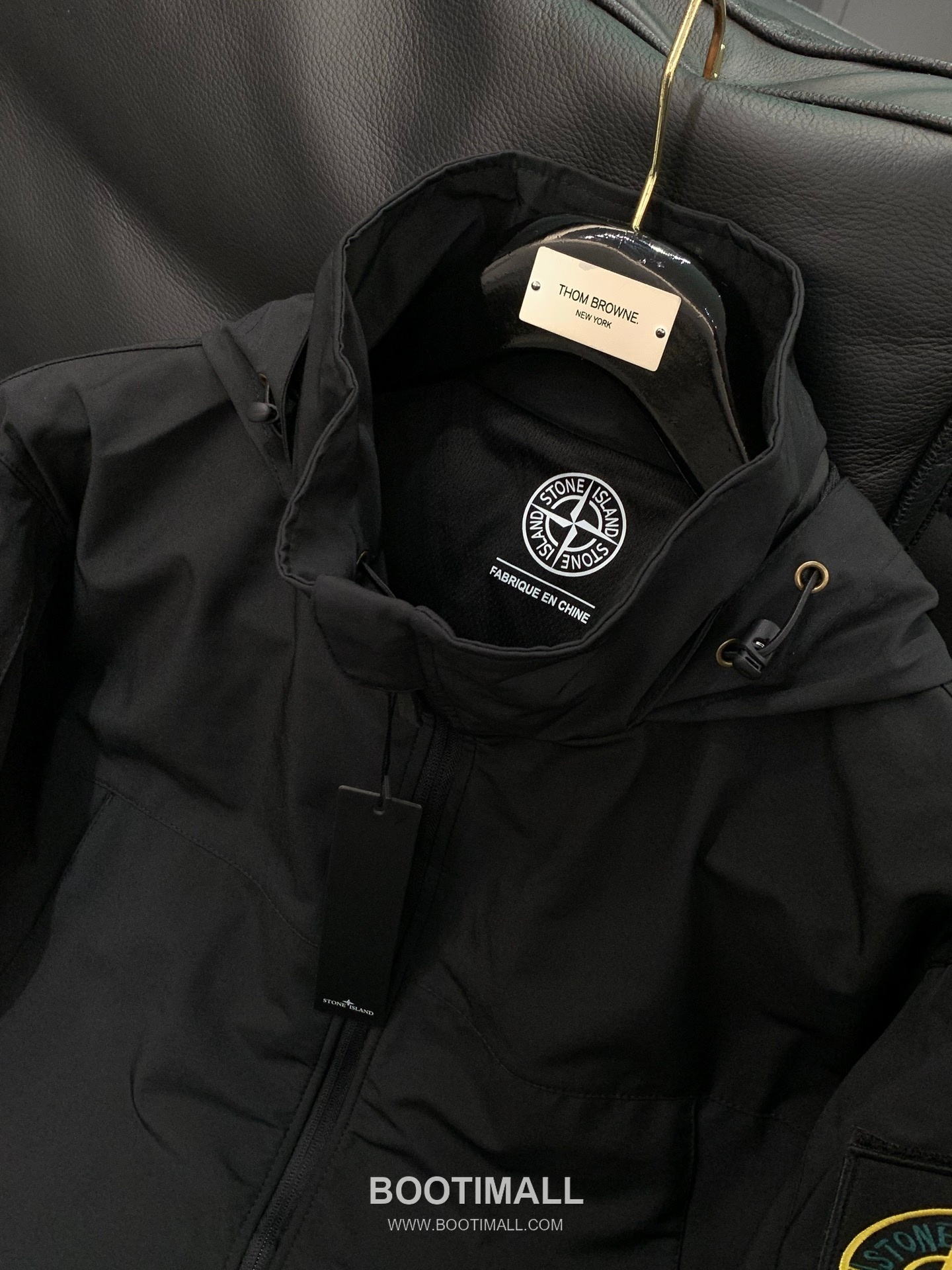 Stone Island SS26 Cotton Hooded Zip Jacket with Embroidered Logo 스톤아일랜드 SS26 코튼 후드 집 재킷 자수 로고 4