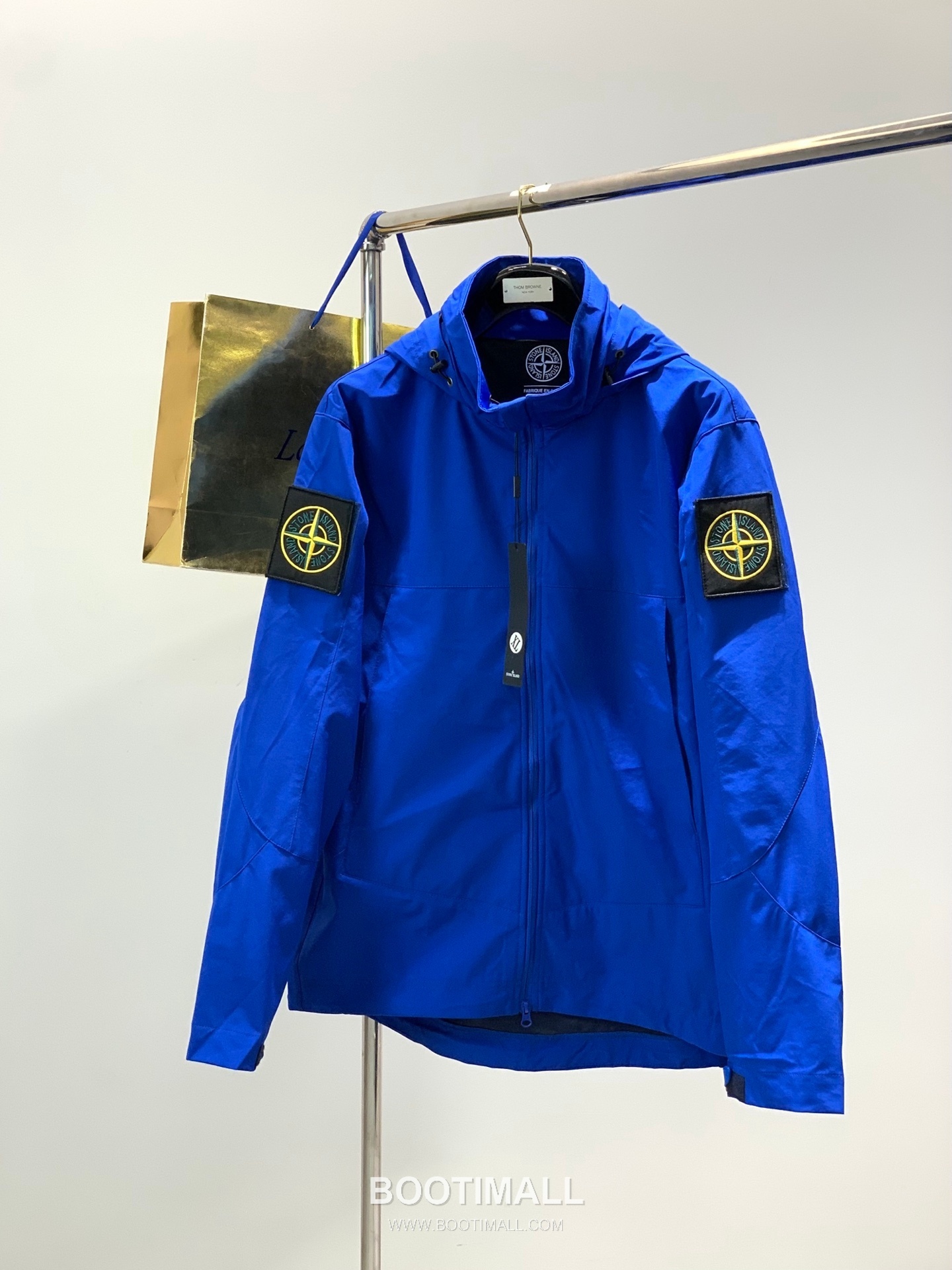 Stone Island SS26 Cotton Hooded Zip Jacket with Embroidered Logo 스톤아일랜드 SS26 코튼 후드 집 재킷 자수 로고 1