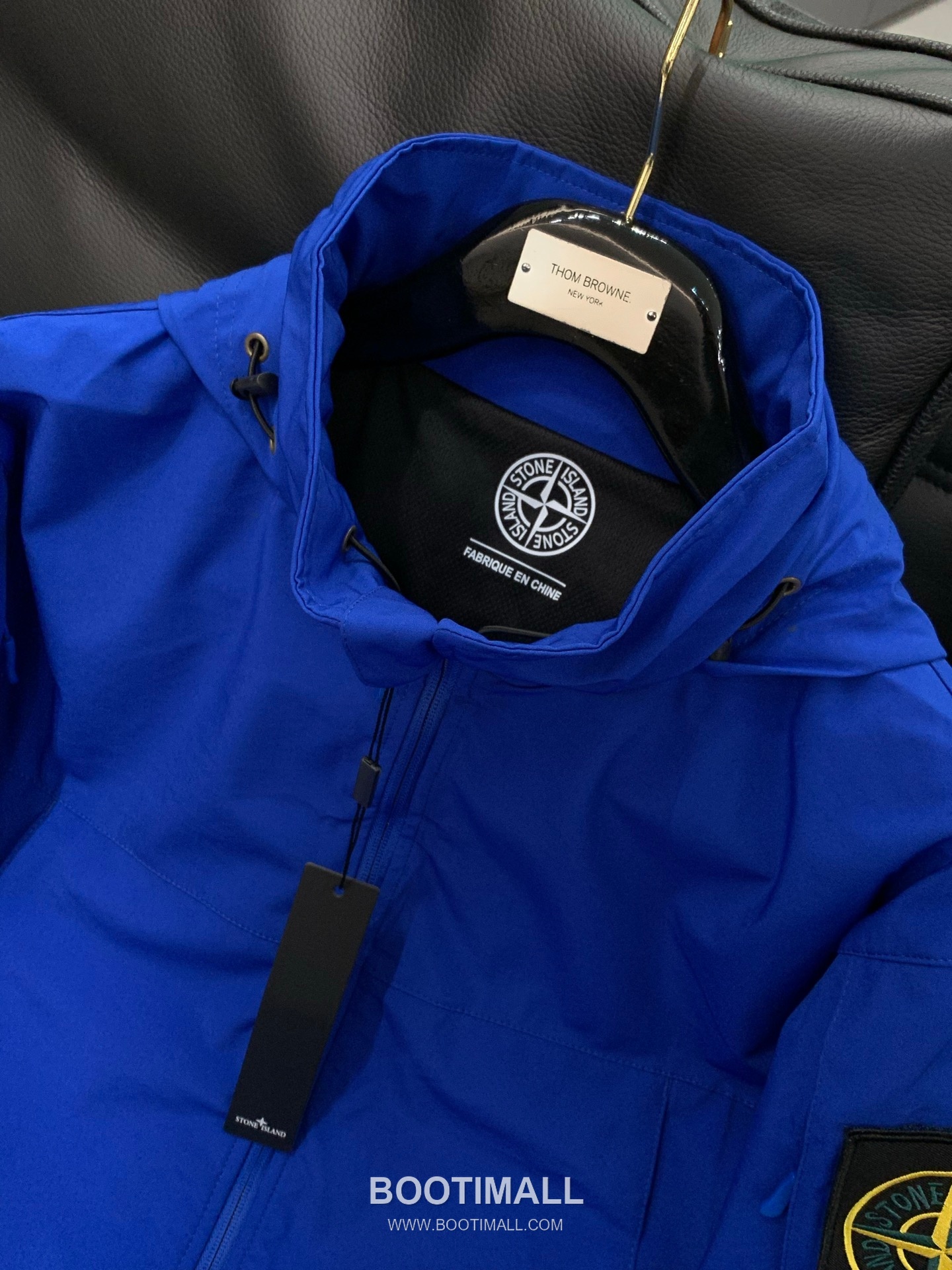 Stone Island SS26 Cotton Hooded Zip Jacket with Embroidered Logo 스톤아일랜드 SS26 코튼 후드 집 재킷 자수 로고 4