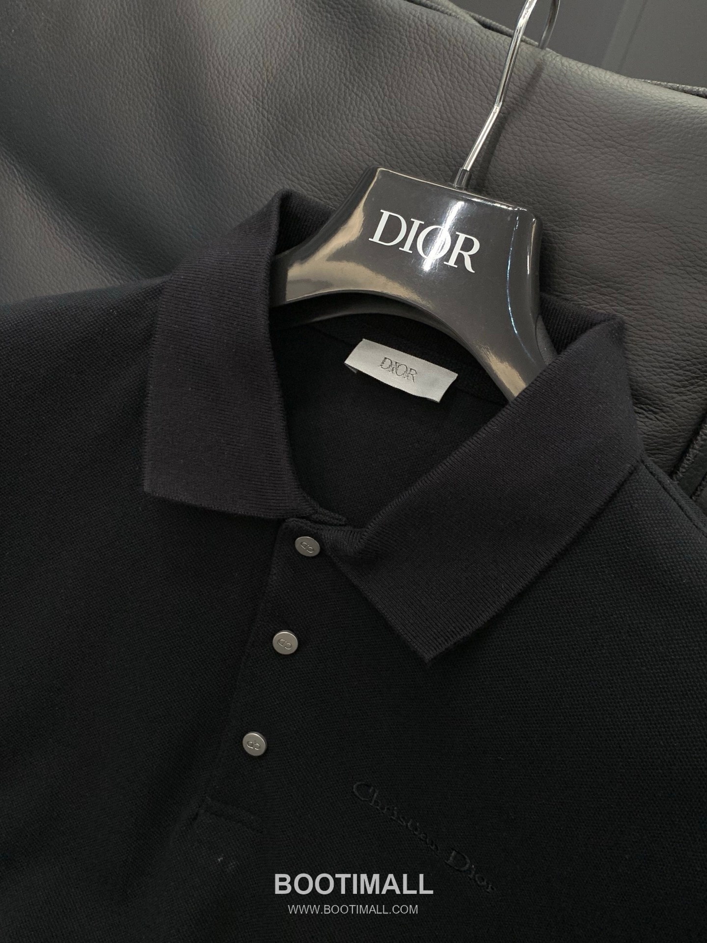 Dior SS26 Cotton Collared Short Sleeve T-Shirt with Embroidered Logo 디올 SS26 코튼 카라 반팔 티셔츠 자수 로고 4
