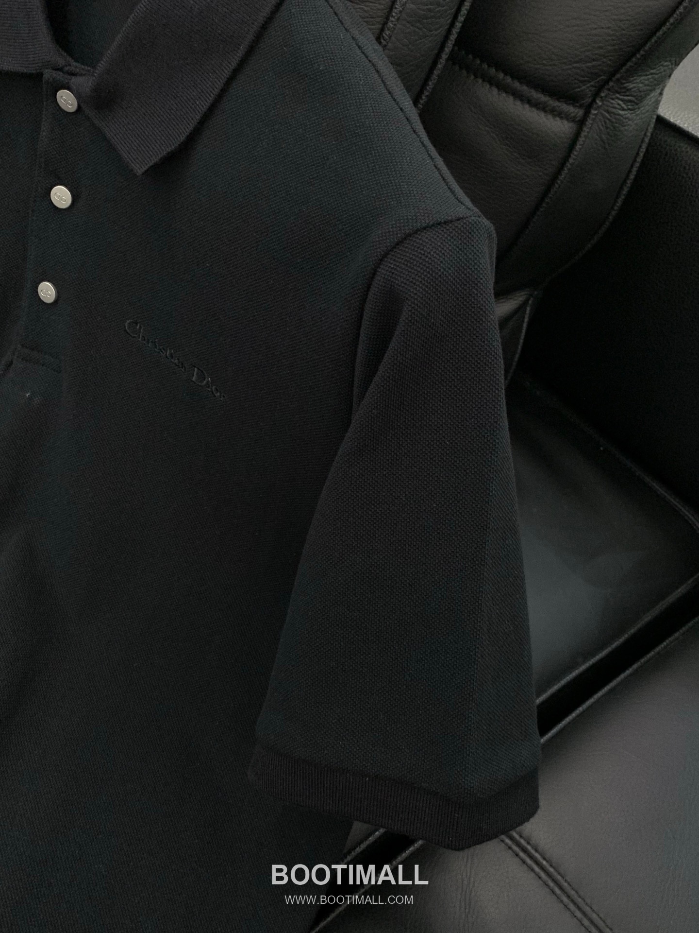 Dior SS26 Cotton Collared Short Sleeve T-Shirt with Embroidered Logo 디올 SS26 코튼 카라 반팔 티셔츠 자수 로고 5