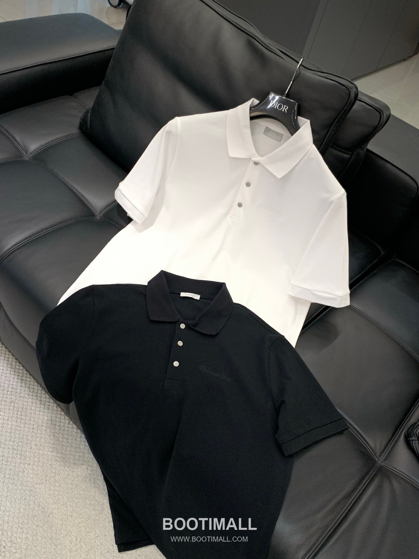 Dior SS26 Cotton Collared Short Sleeve T-Shirt with Embroidered Logo 디올 SS26 코튼 카라 반팔 티셔츠 자수 로고 9