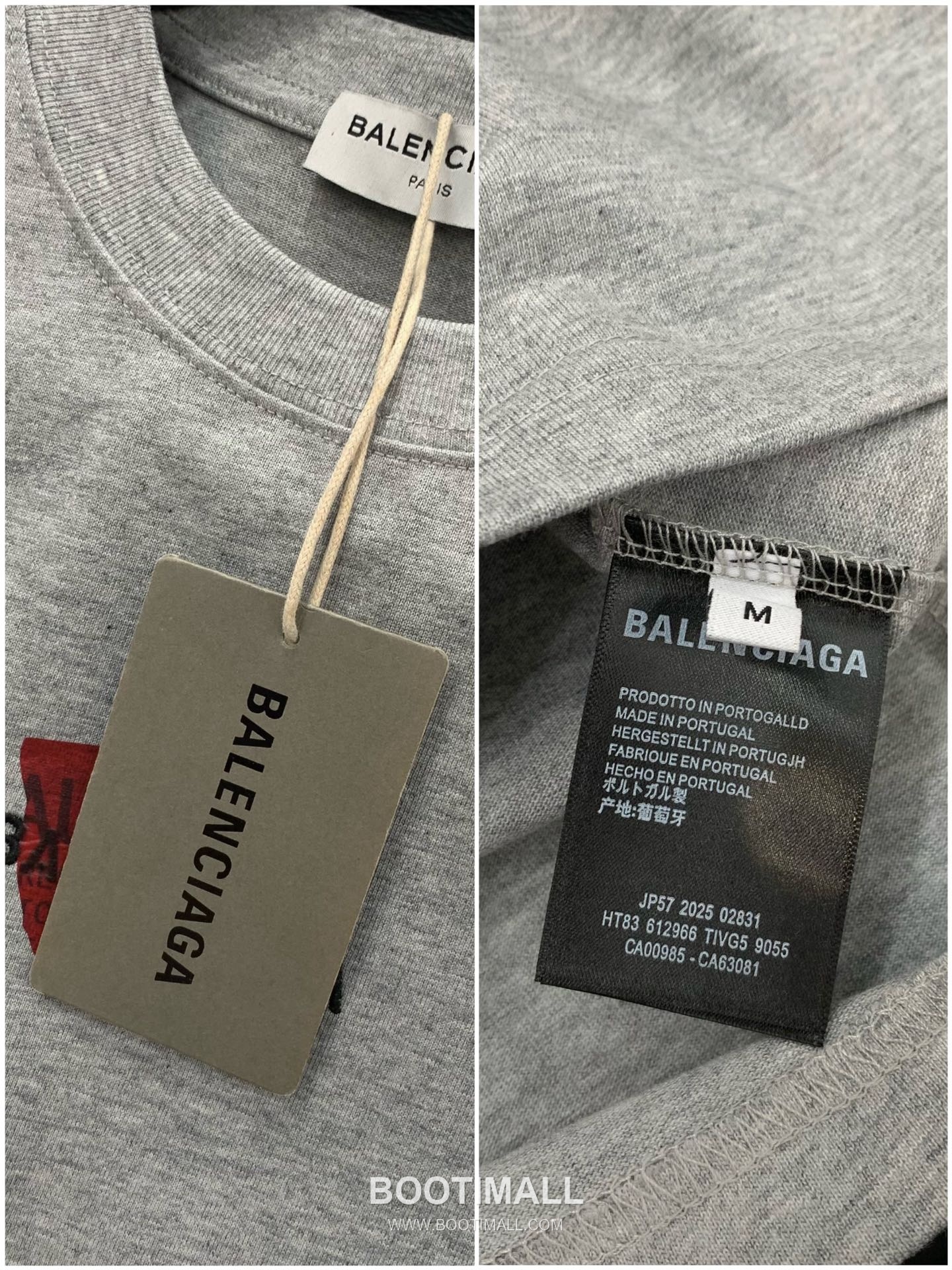 Balenciaga SS26 Cotton Crewneck T-Shirt with Embroidered and Printed Logo 발렌시아가 SS26 코튼 크루넥 티셔츠 자수 프린트 로고 8