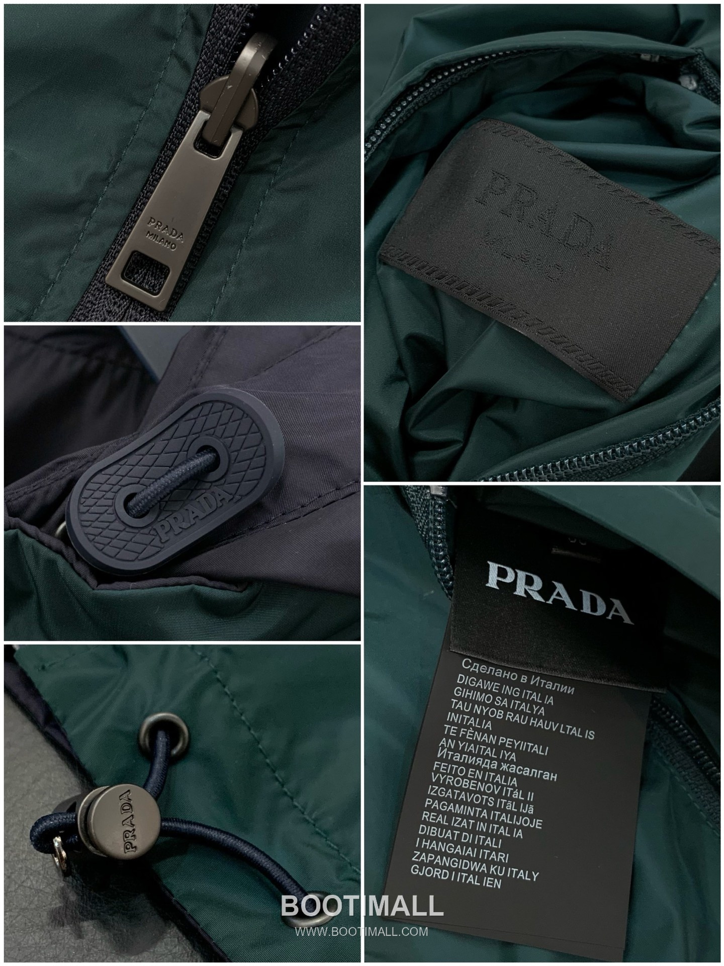 Prada SS26 Reversible Nylon Hooded Jacket with Embroidered and Bonded Logo 프라다 SS26 리버서블 나일론 후드 재킷 자수 압착 로고 8