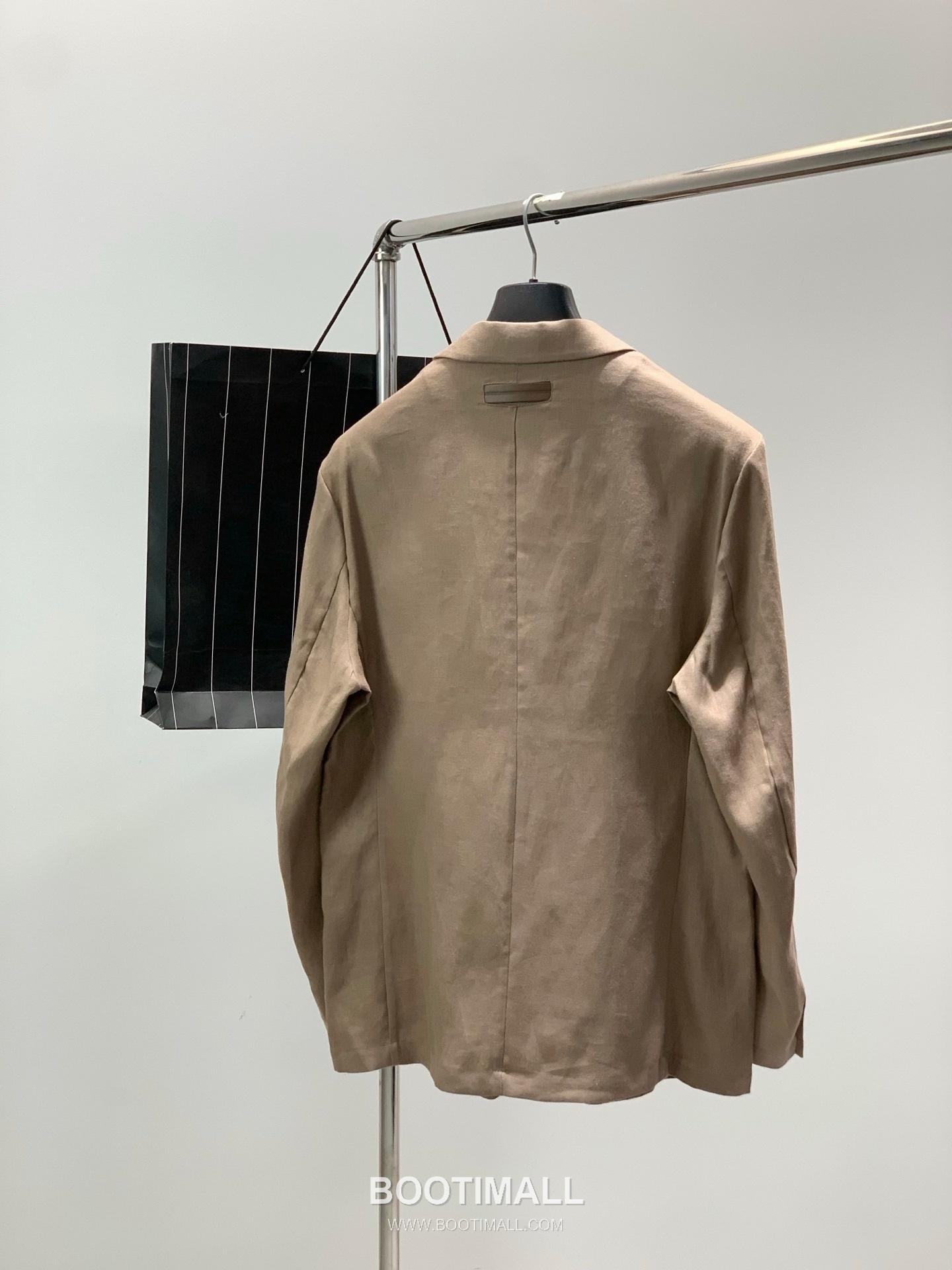 Zegna SS26 Cotton Blend Blazer Jacket with Logo Print 제냐 SS26 코튼 혼방 블레이저 재킷 로고 프린트 2