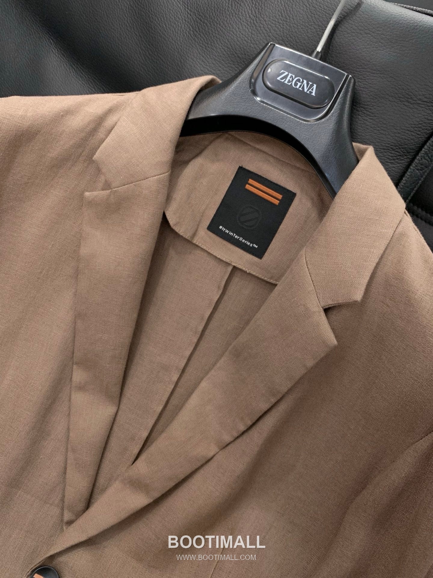 Zegna SS26 Cotton Blend Blazer Jacket with Logo Print 제냐 SS26 코튼 혼방 블레이저 재킷 로고 프린트 4