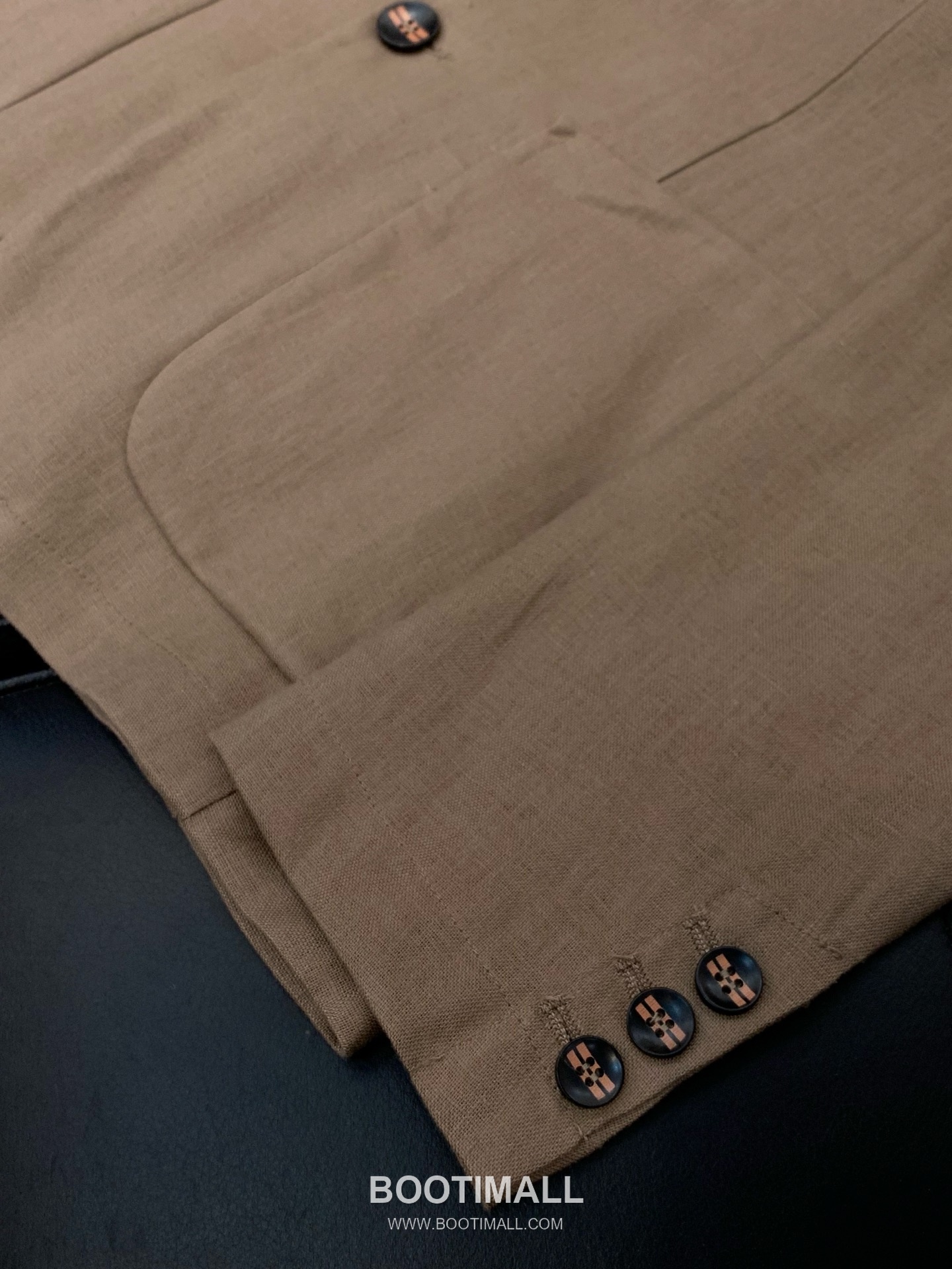 Zegna SS26 Cotton Blend Blazer Jacket with Logo Print 제냐 SS26 코튼 혼방 블레이저 재킷 로고 프린트 6