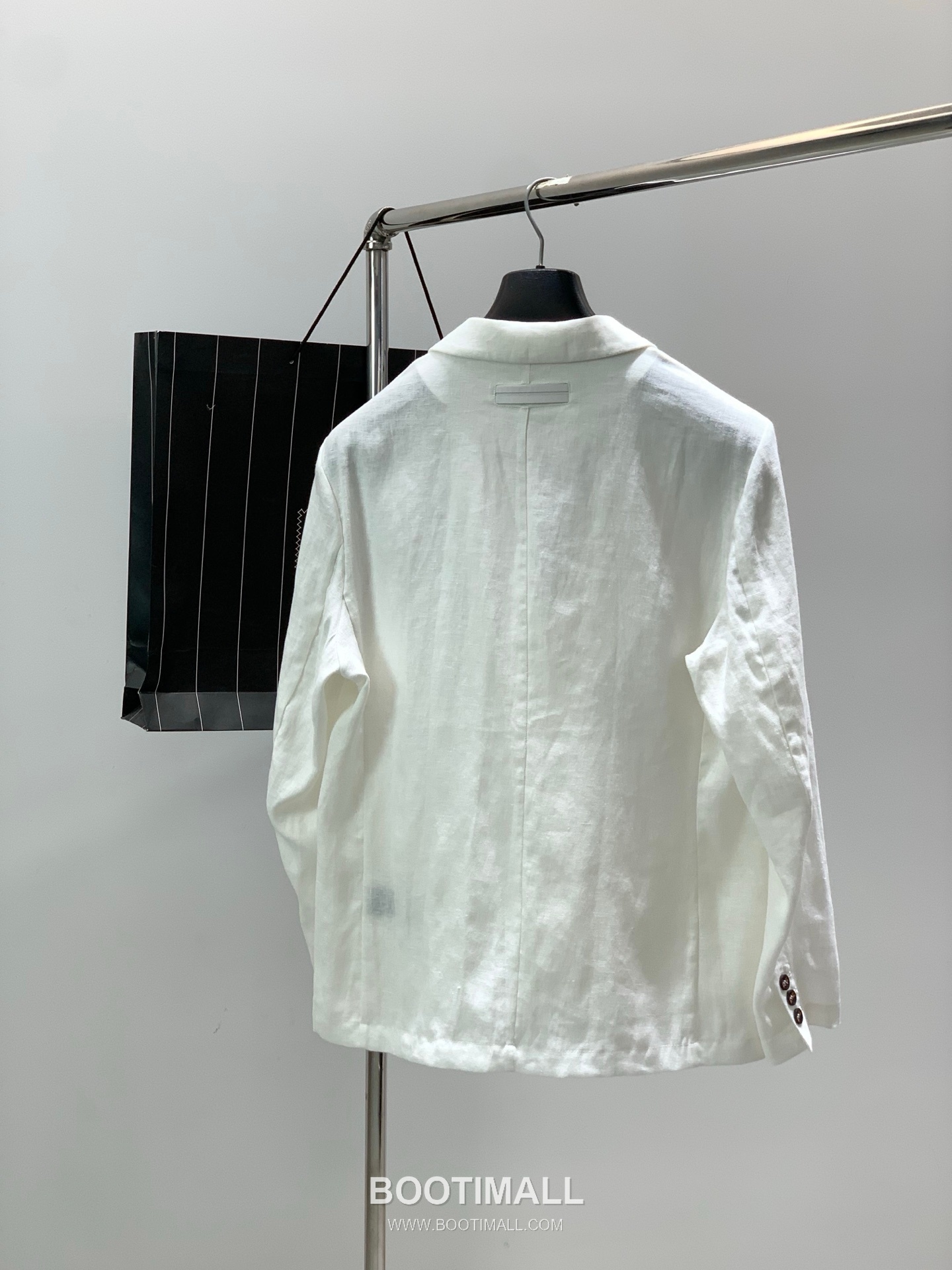 Zegna SS26 Cotton Blend Blazer Jacket with Logo Print 제냐 SS26 코튼 혼방 블레이저 재킷 로고 프린트 2