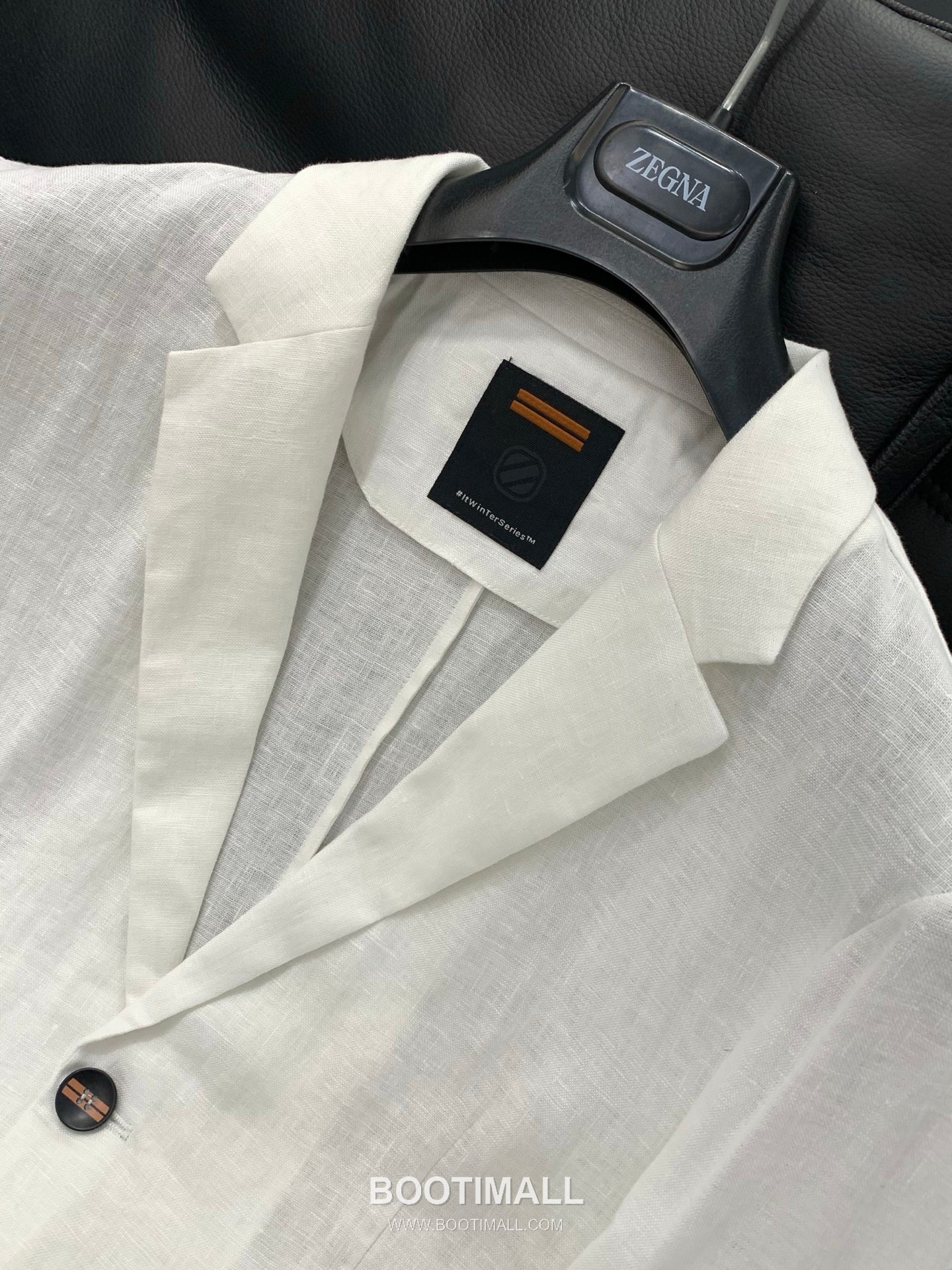 Zegna SS26 Cotton Blend Blazer Jacket with Logo Print 제냐 SS26 코튼 혼방 블레이저 재킷 로고 프린트 4