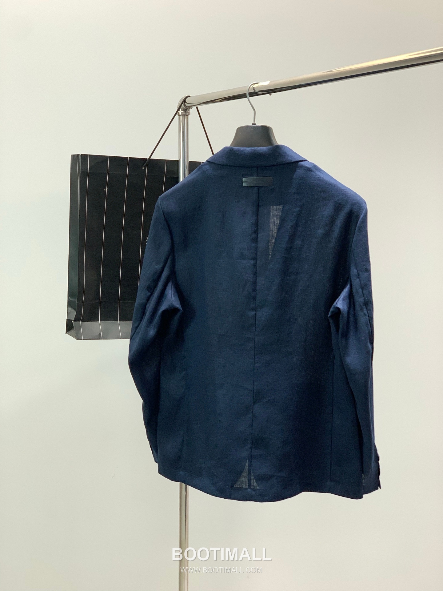 Zegna SS26 Cotton Blend Blazer Jacket with Logo Print 제냐 SS26 코튼 혼방 블레이저 재킷 로고 프린트 2