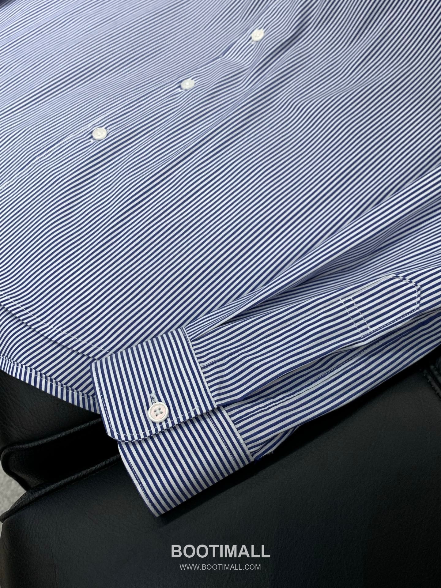 Comme des Garçons PLAY SS26 Cotton Long Sleeve Shirt with Heart Logo Embroidery 꼼데가르송플레이 SS26 코튼 롱슬리브 셔츠 하트 로고 자수 8