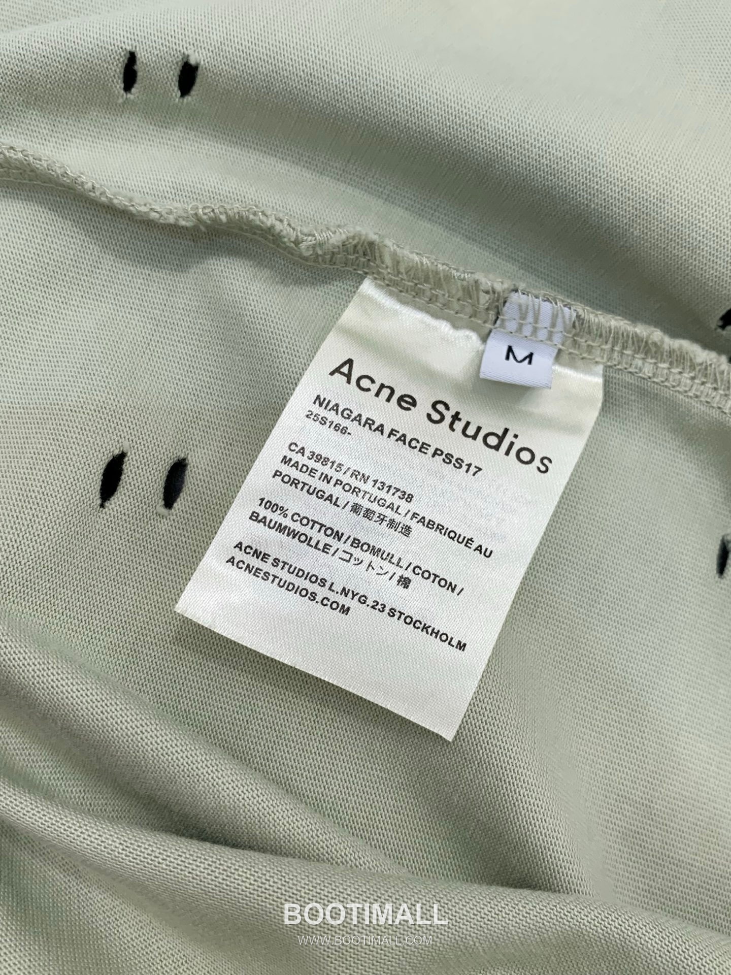 Acne Studios SS26 Cotton Crewneck T-Shirt with Logo Print 아크네스튜디오 SS26 코튼 크루넥 티셔츠 로고 프린트 8