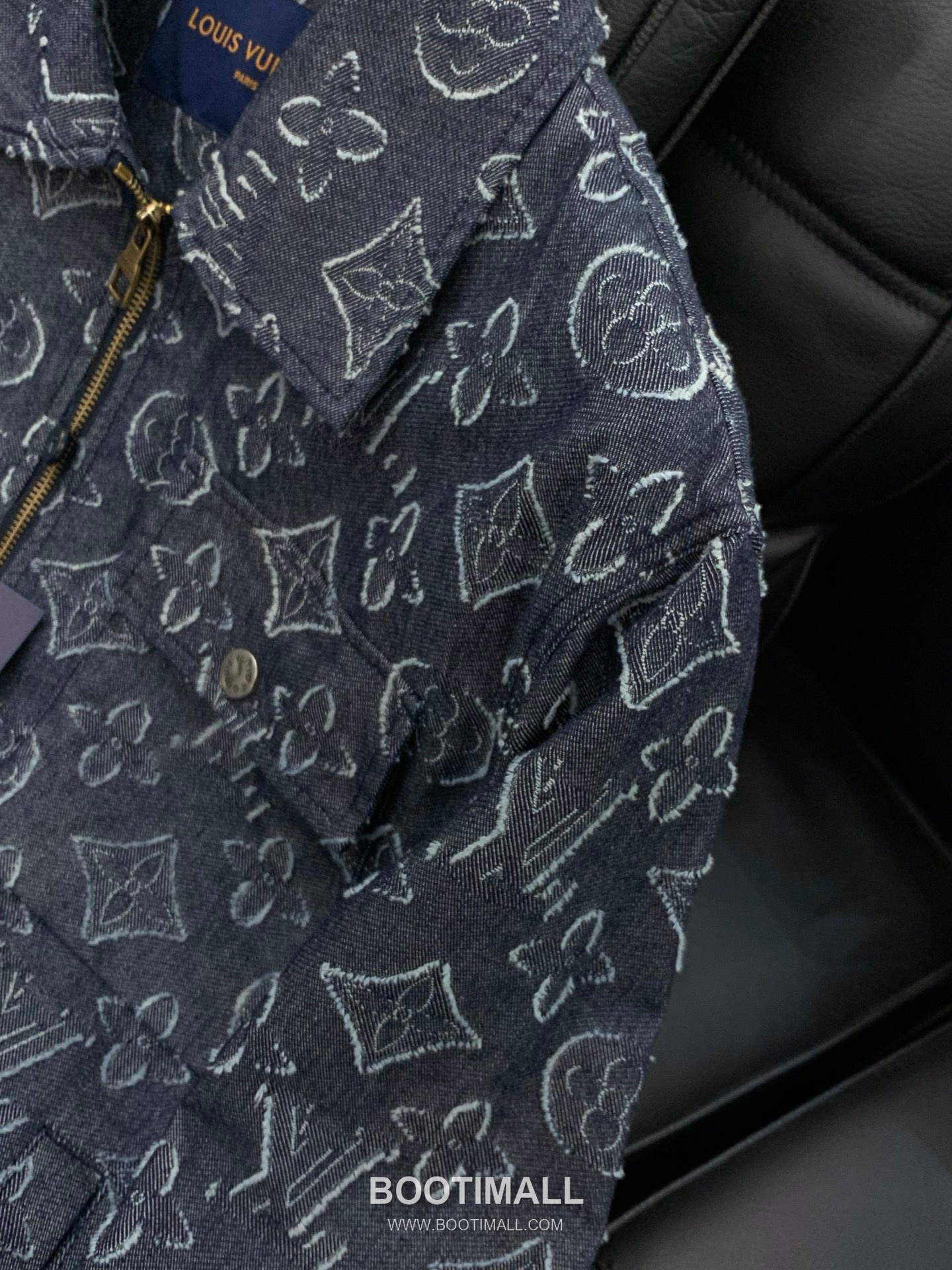 Louis Vuitton SS26 Denim Jacket with Jacquard Logo Pattern 루이비통 SS26 데님 재킷 자카드 로고 패턴 5