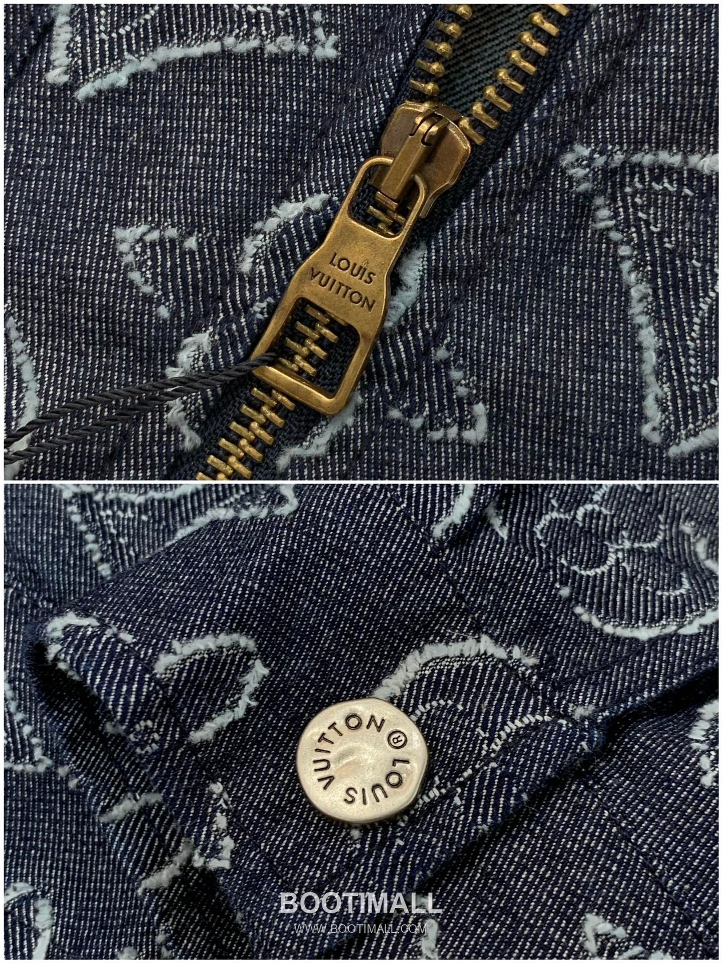 Louis Vuitton SS26 Denim Jacket with Jacquard Logo Pattern 루이비통 SS26 데님 재킷 자카드 로고 패턴 7