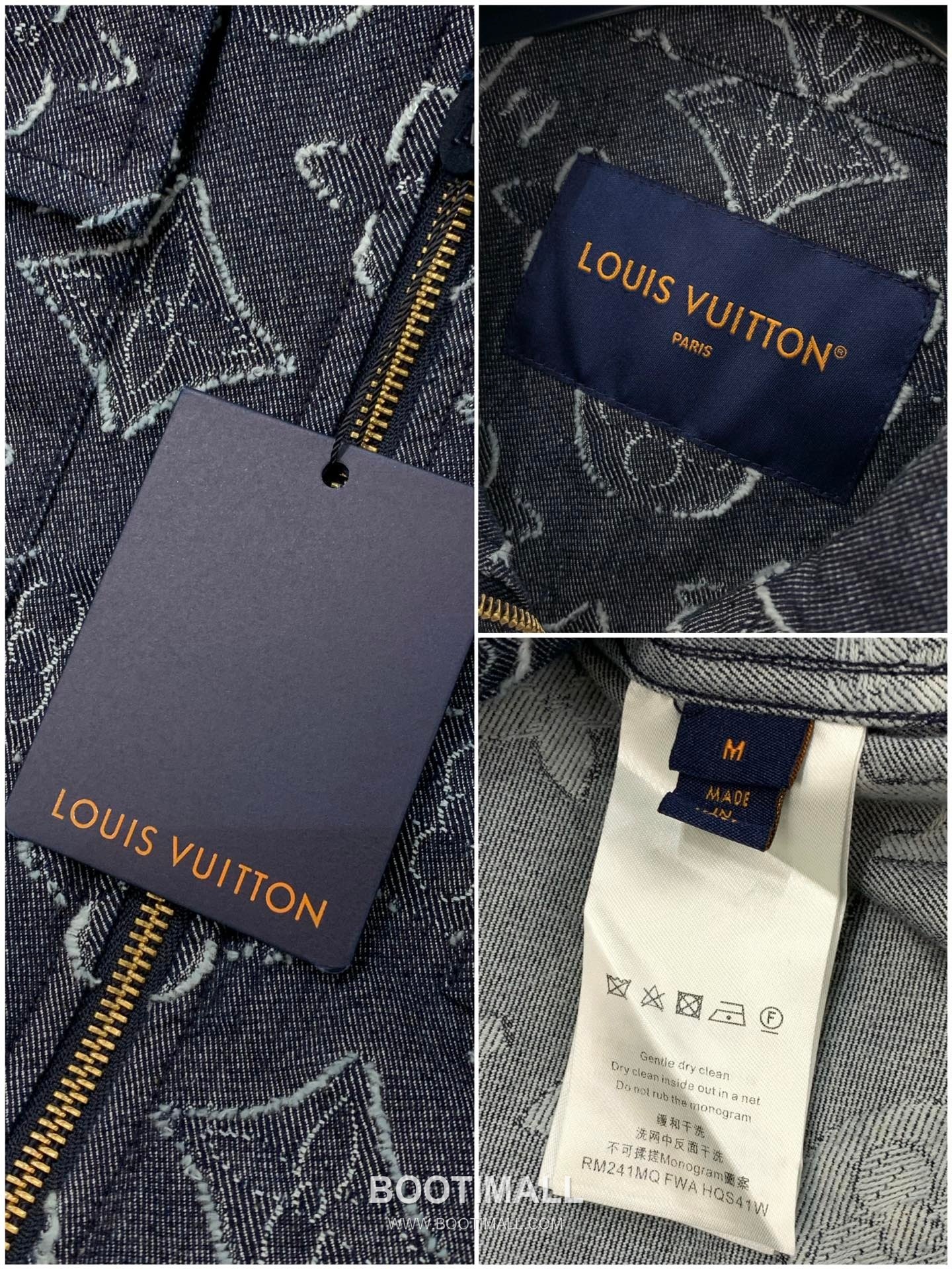 Louis Vuitton SS26 Denim Jacket with Jacquard Logo Pattern 루이비통 SS26 데님 재킷 자카드 로고 패턴 8
