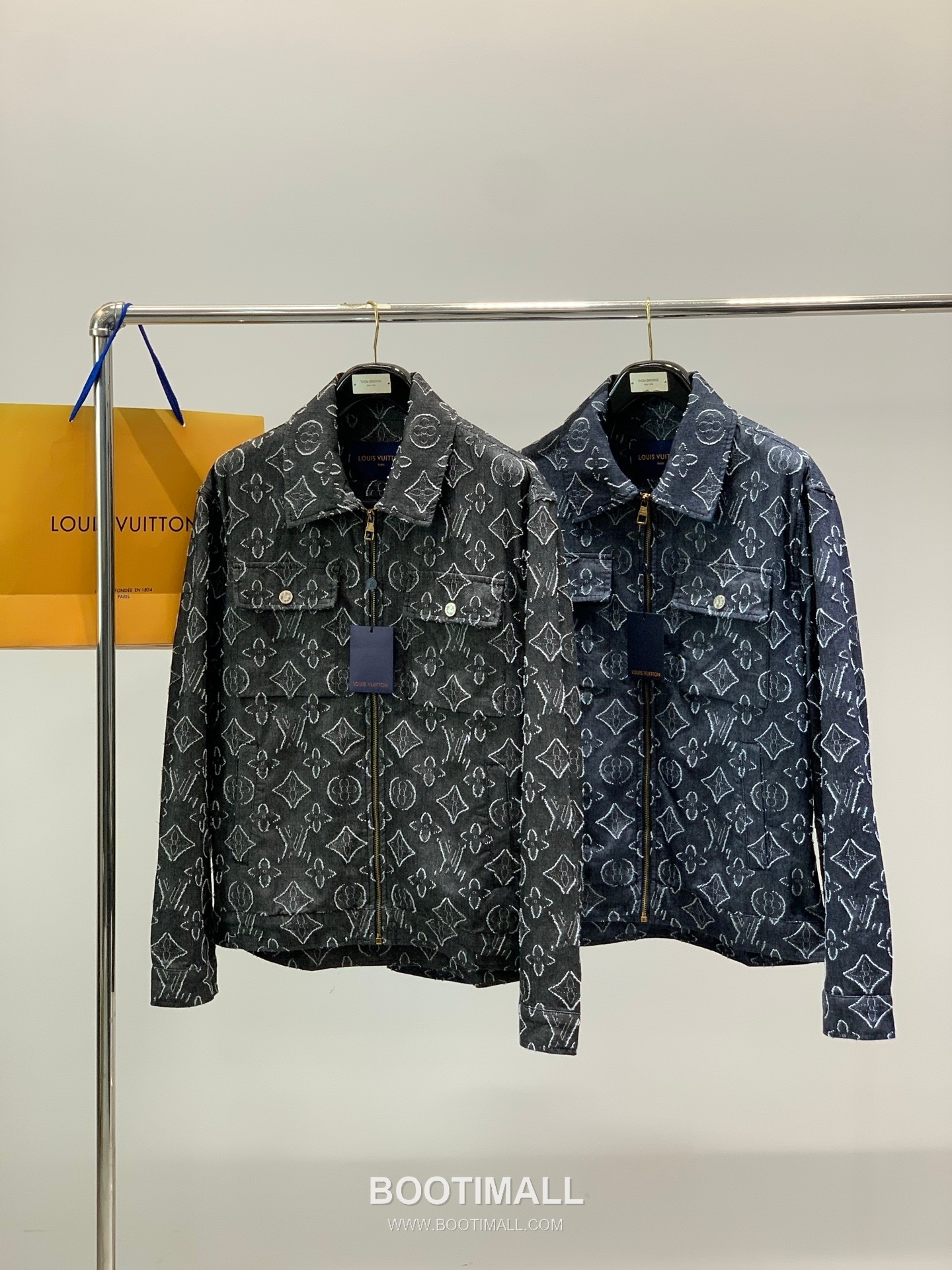 Louis Vuitton SS26 Denim Jacket with Jacquard Logo Pattern 루이비통 SS26 데님 재킷 자카드 로고 패턴 9