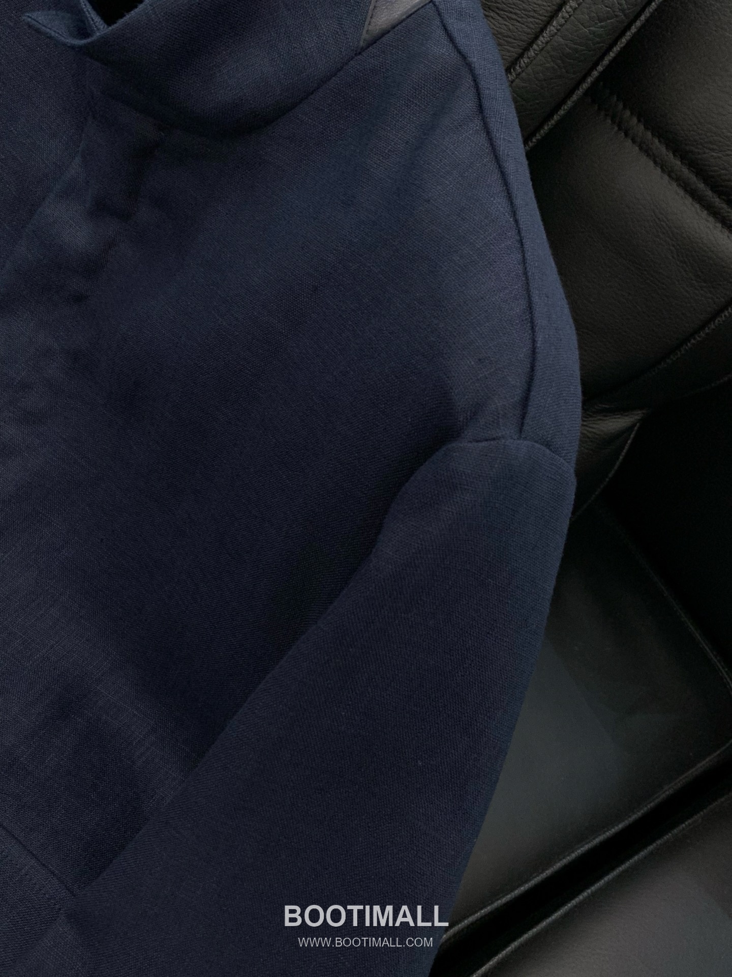 Zegna SS26 Cotton Blend Stand Collar Zip Jacket with Logo Print 제냐 SS26 코튼 혼방 스탠드 카라 집 재킷 로고 프린트 5