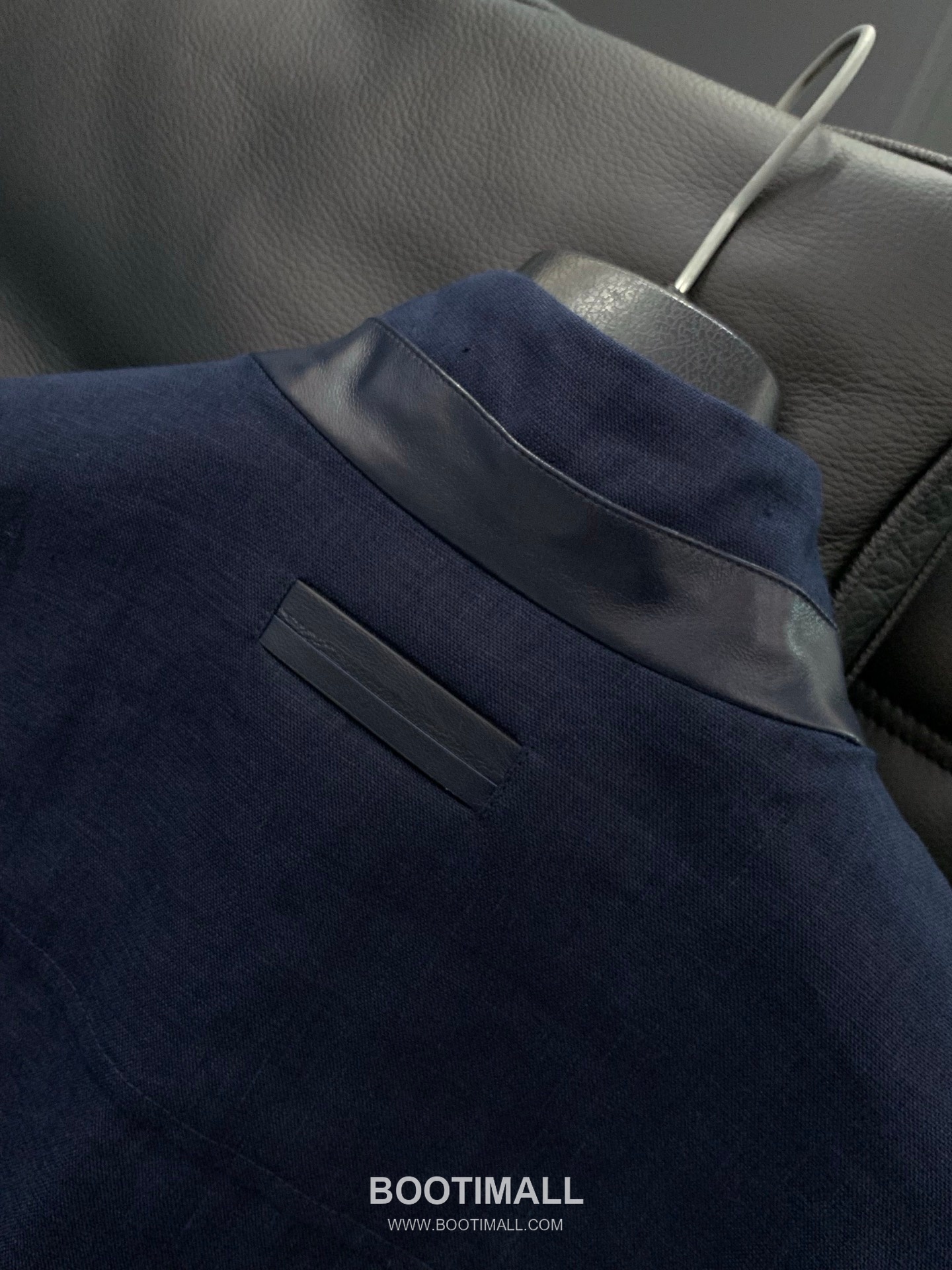 Zegna SS26 Cotton Blend Stand Collar Zip Jacket with Logo Print 제냐 SS26 코튼 혼방 스탠드 카라 집 재킷 로고 프린트 8