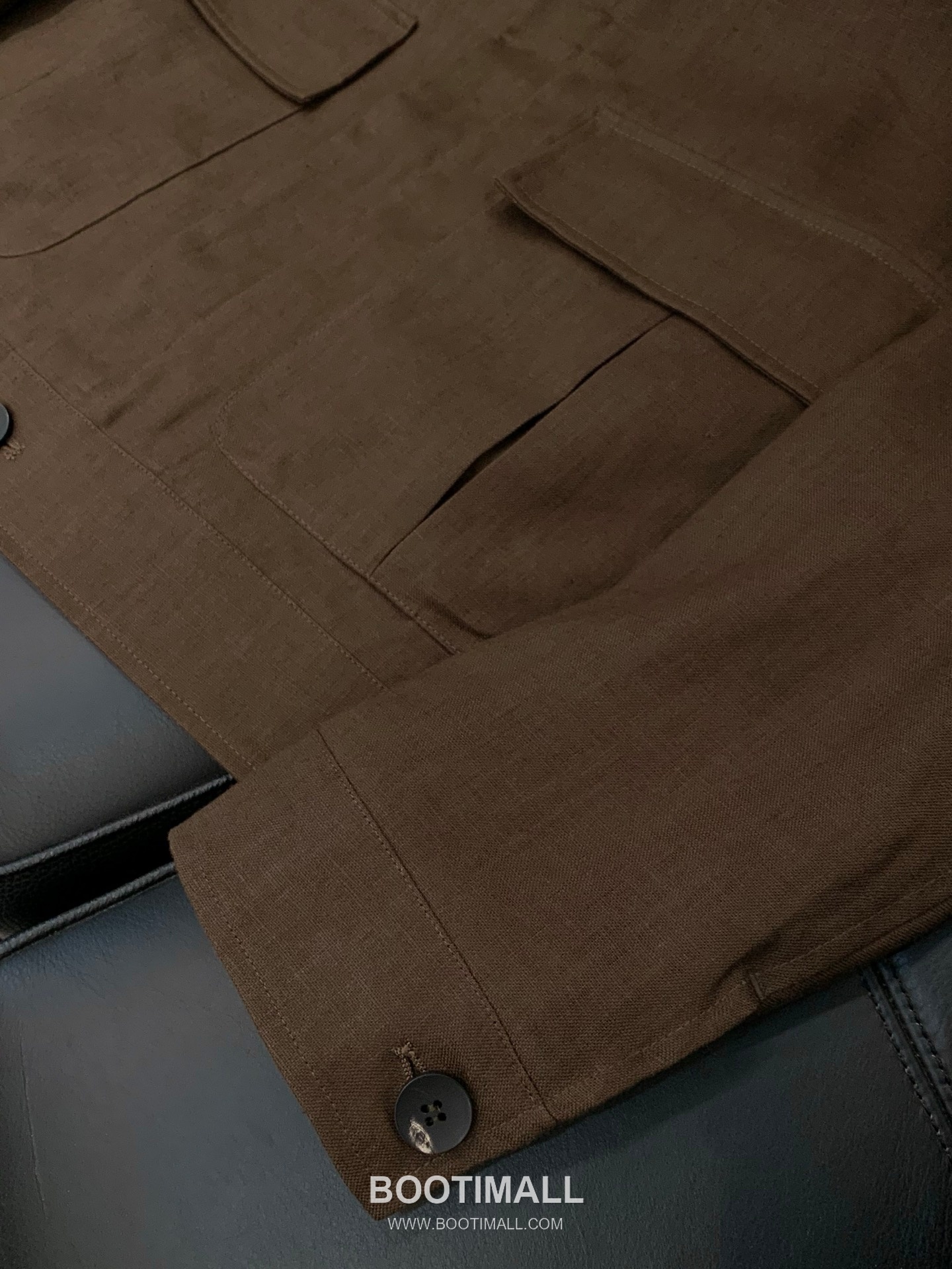 Zegna SS26 Cotton Blend Stand Collar Zip Jacket with Logo Print 제냐 SS26 코튼 혼방 스탠드 카라 집 재킷 로고 프린트 6